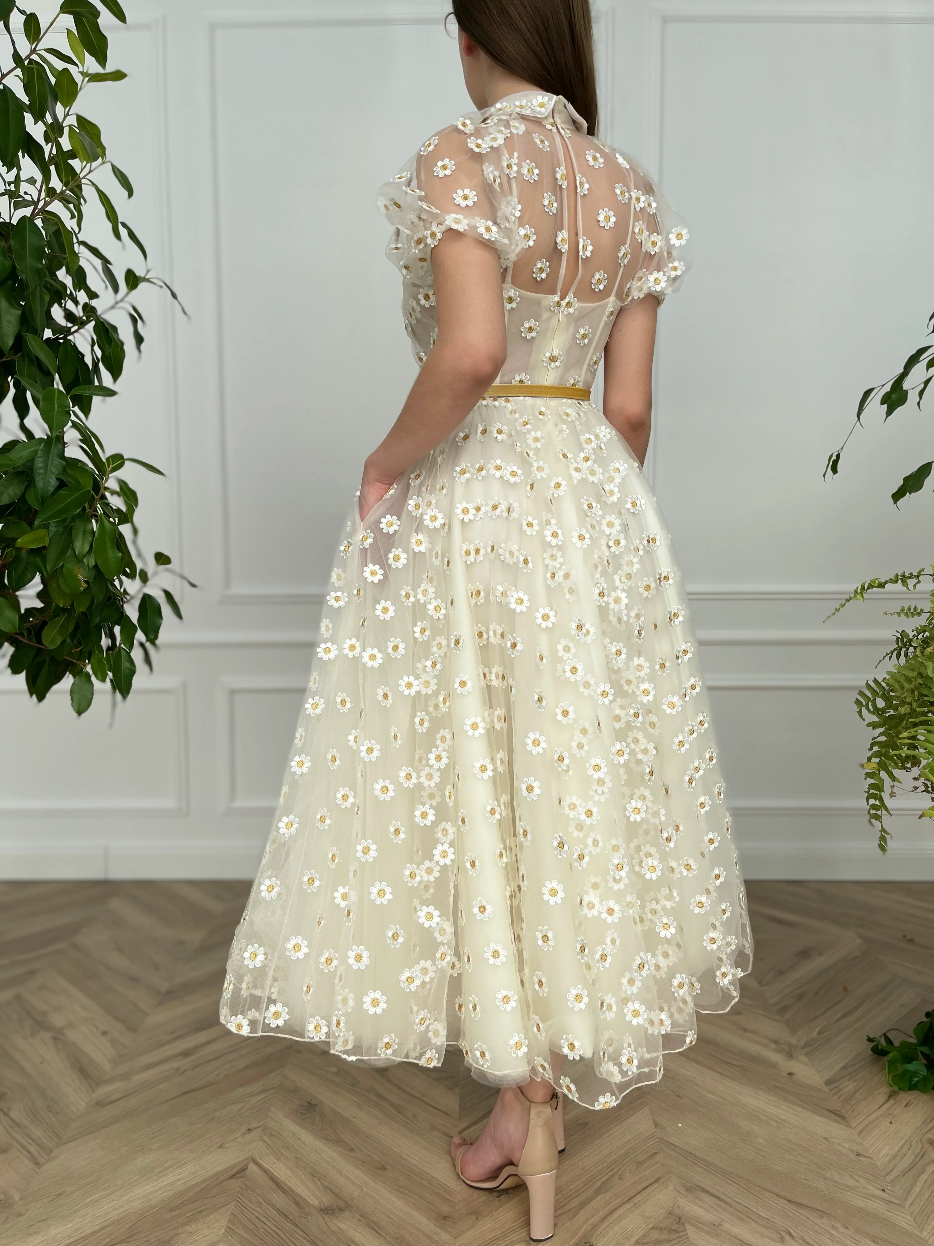 Daisy Bell Belted Dress - Image 7