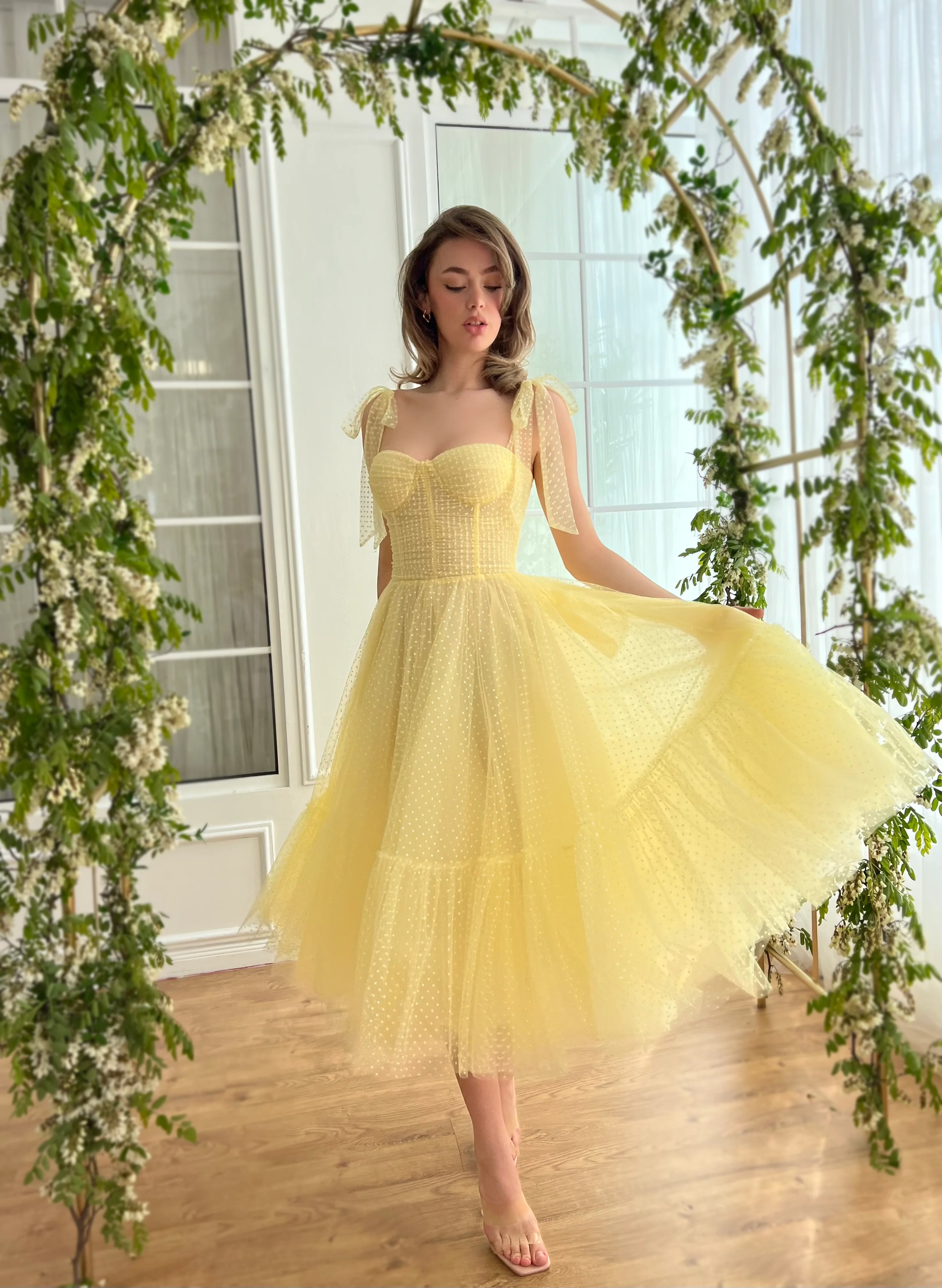Daisy Dotted Dress - Image 5