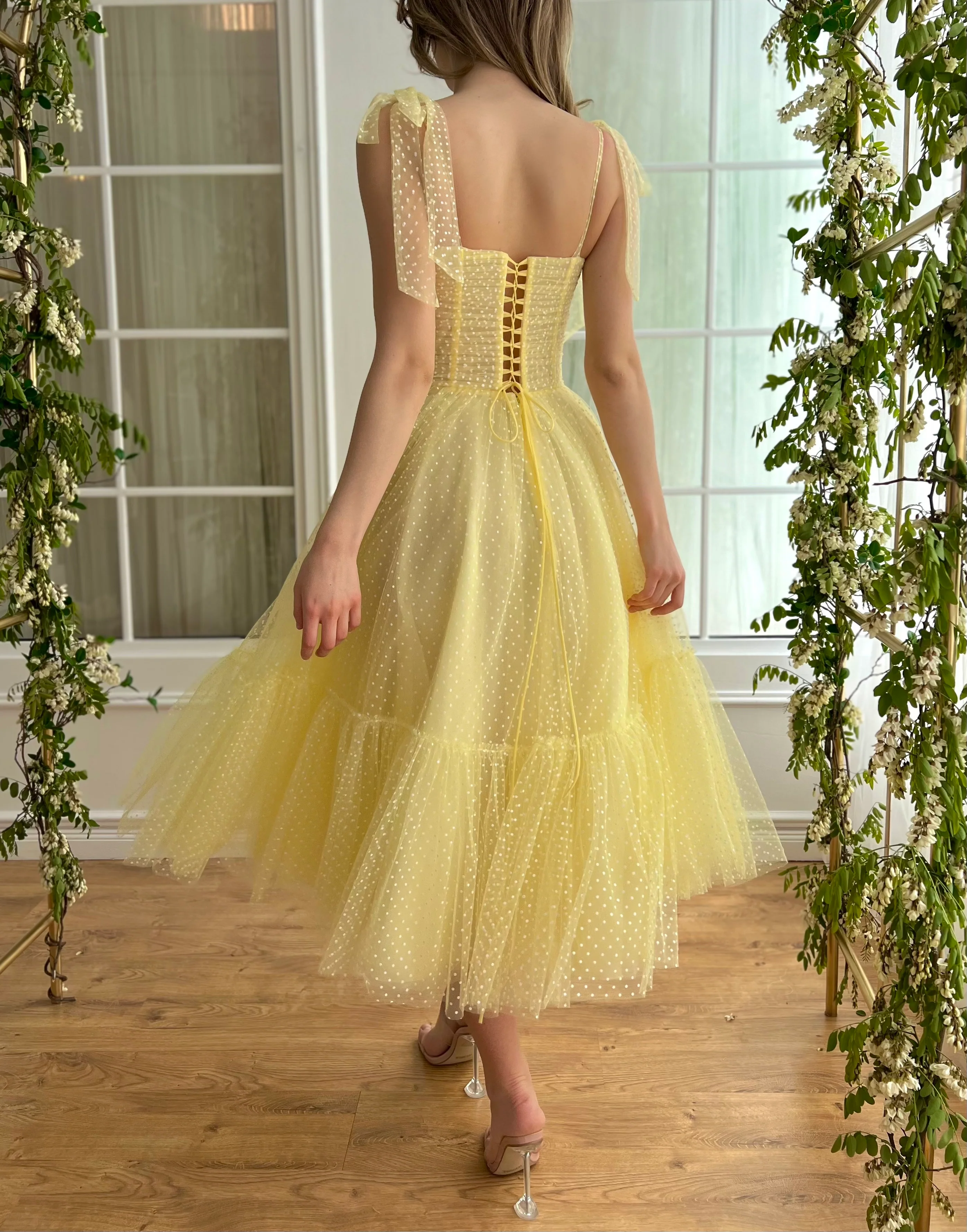 Daisy Dotted Dress - Image 8
