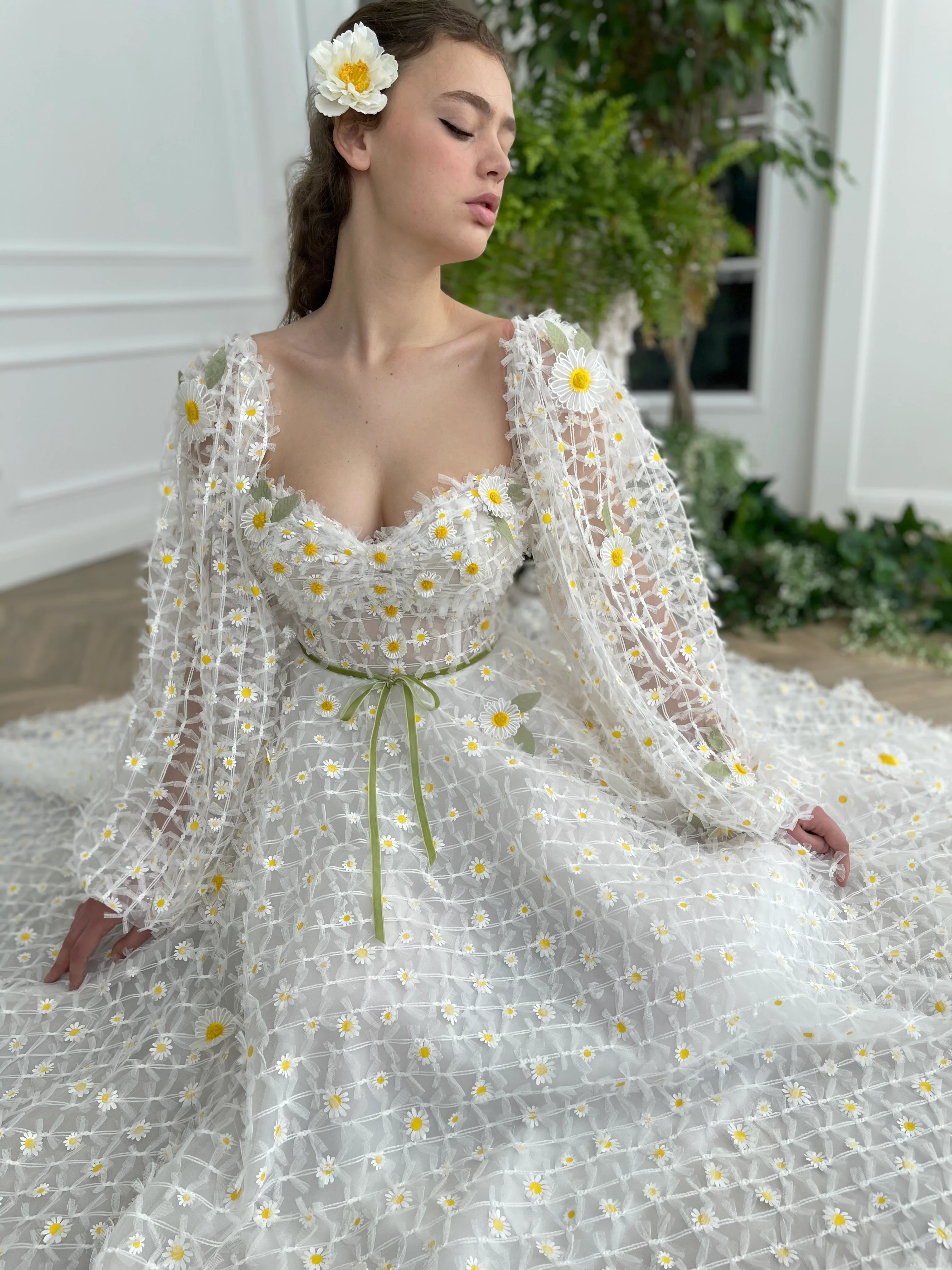Daisy Lattice Dress - Image 6