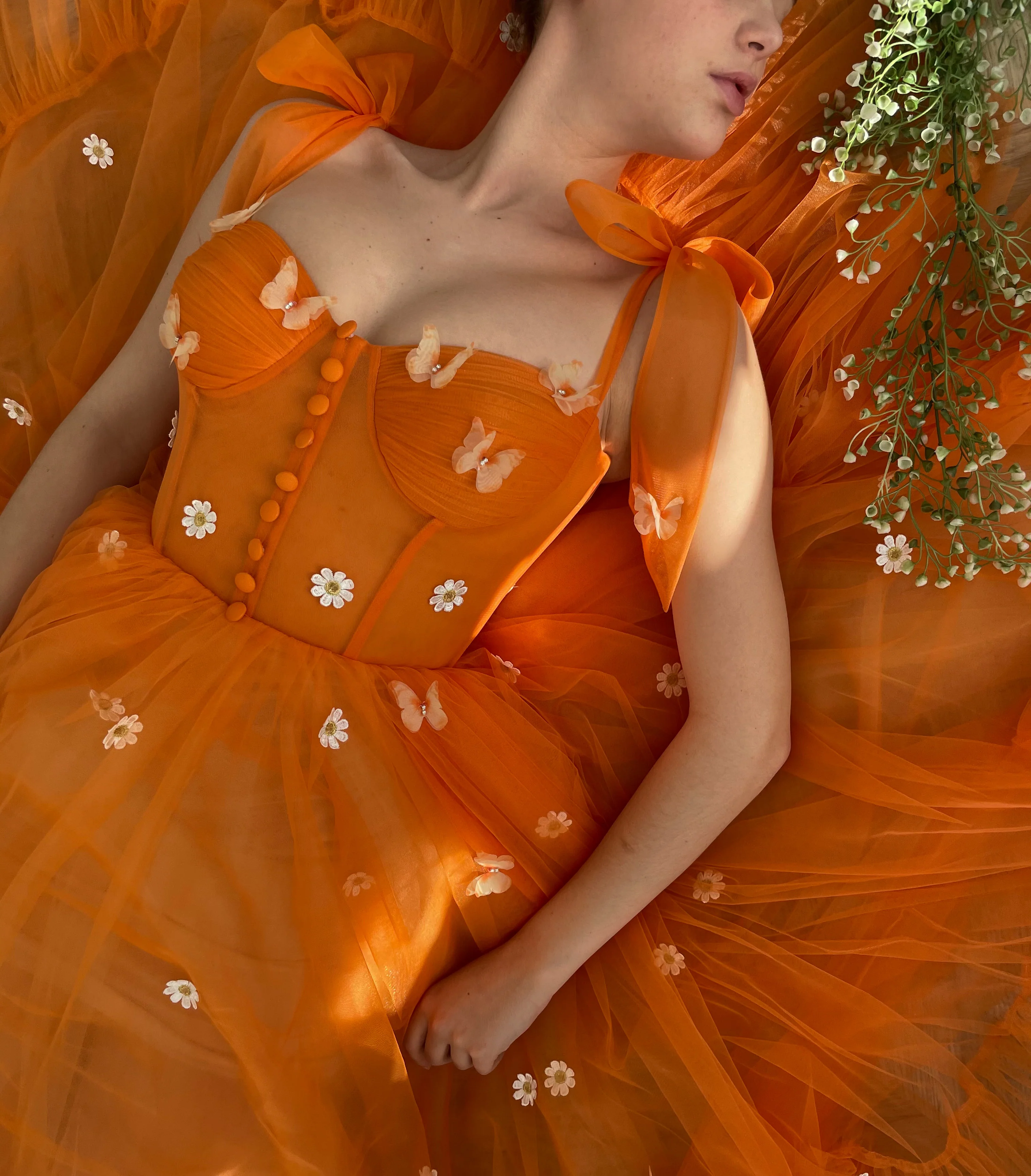 Daisy Sun Ruffle Dress - Image 2