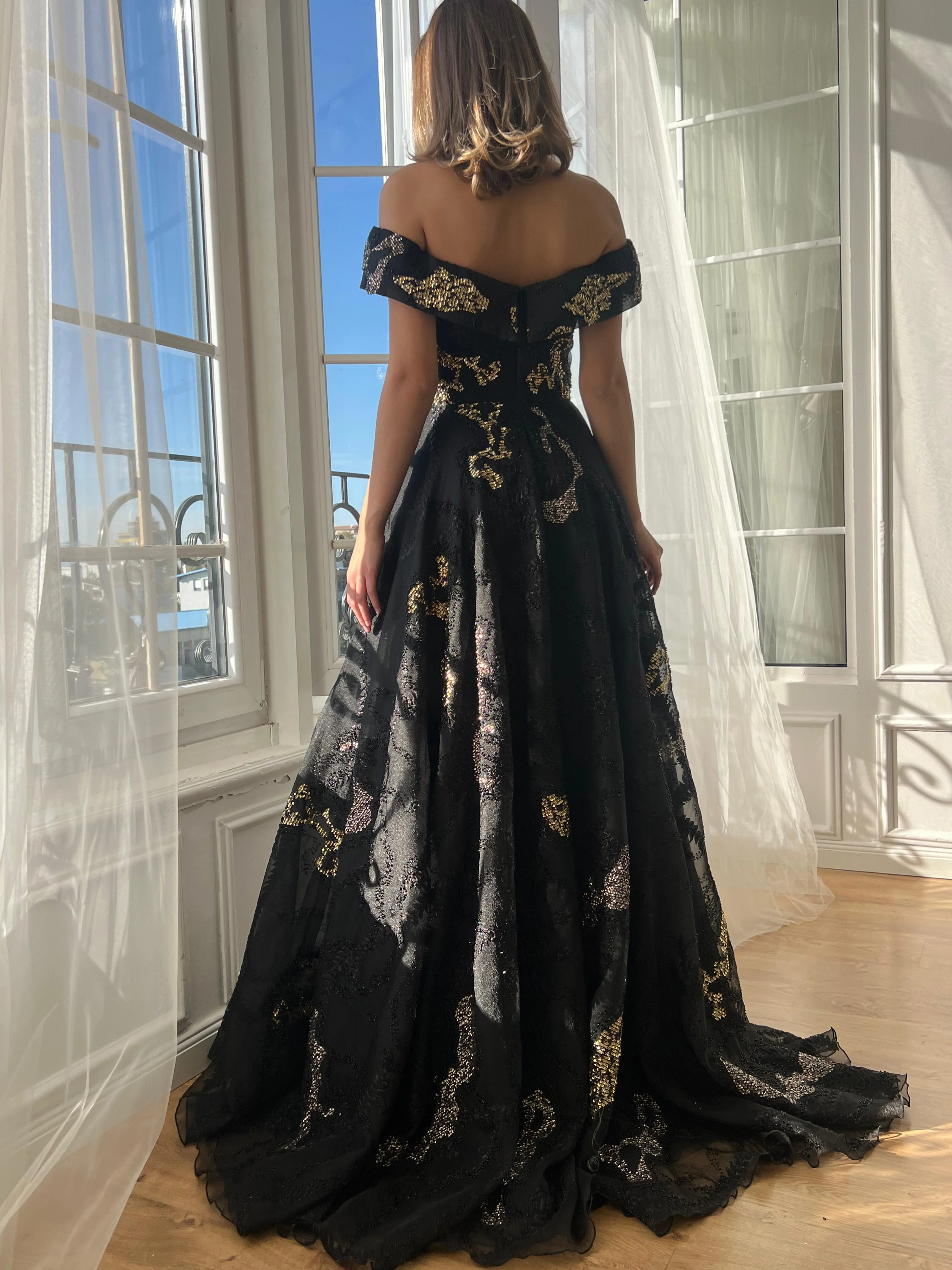 Dark Symphony Ember Gown - Image 3