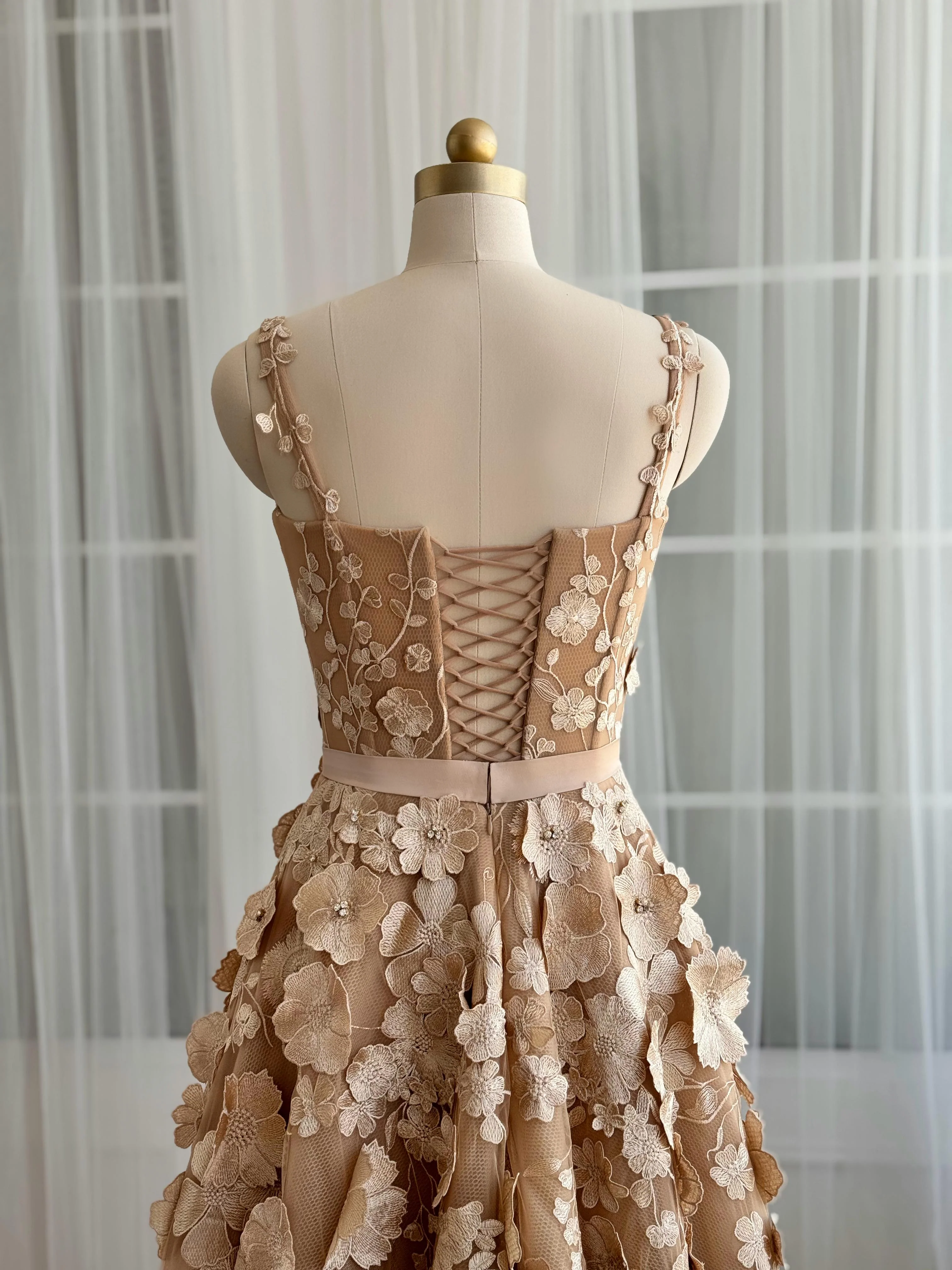 Dark Vanilla Ball Gown - Image 3