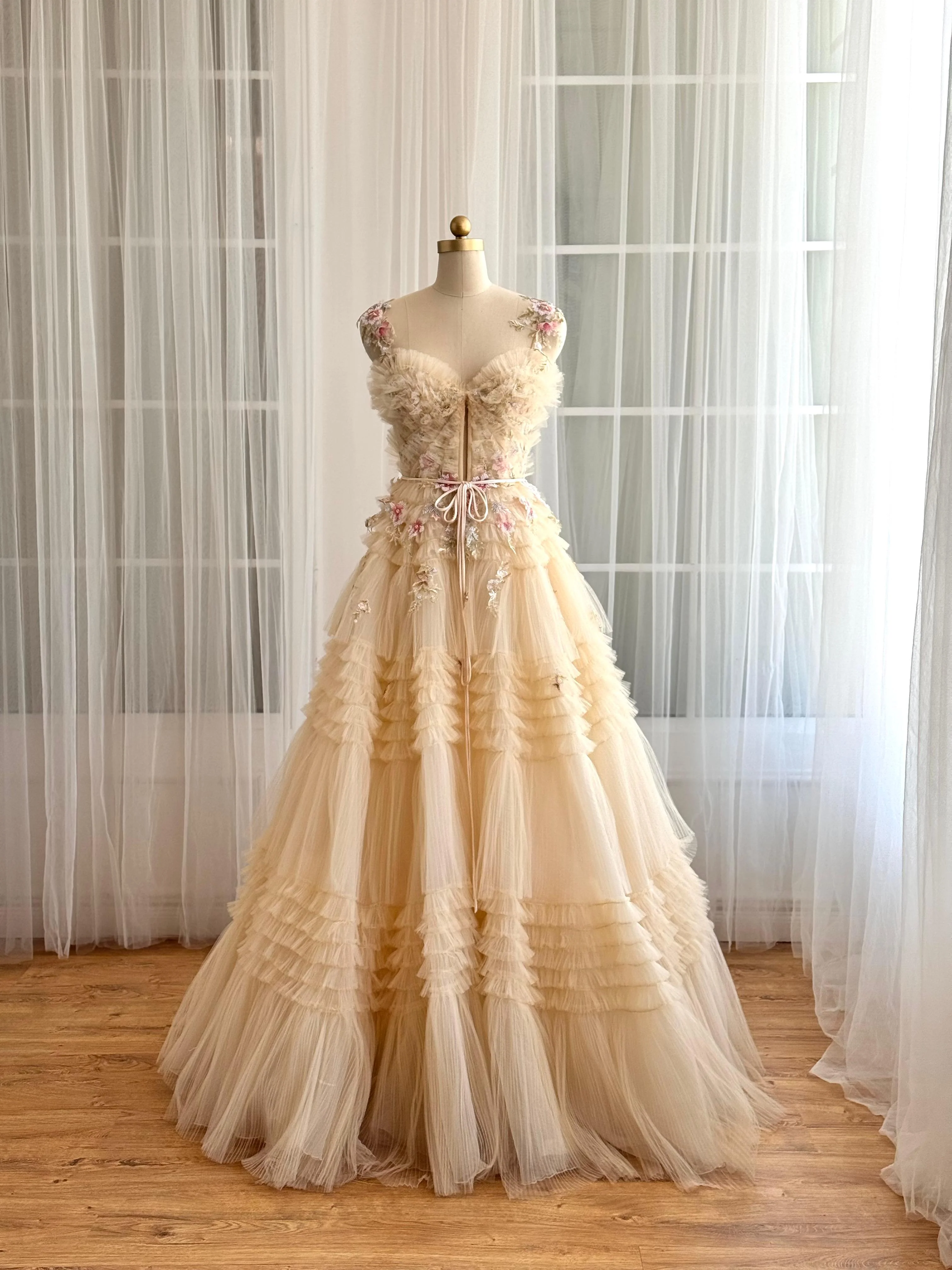 Dawn of Ruffles Gown