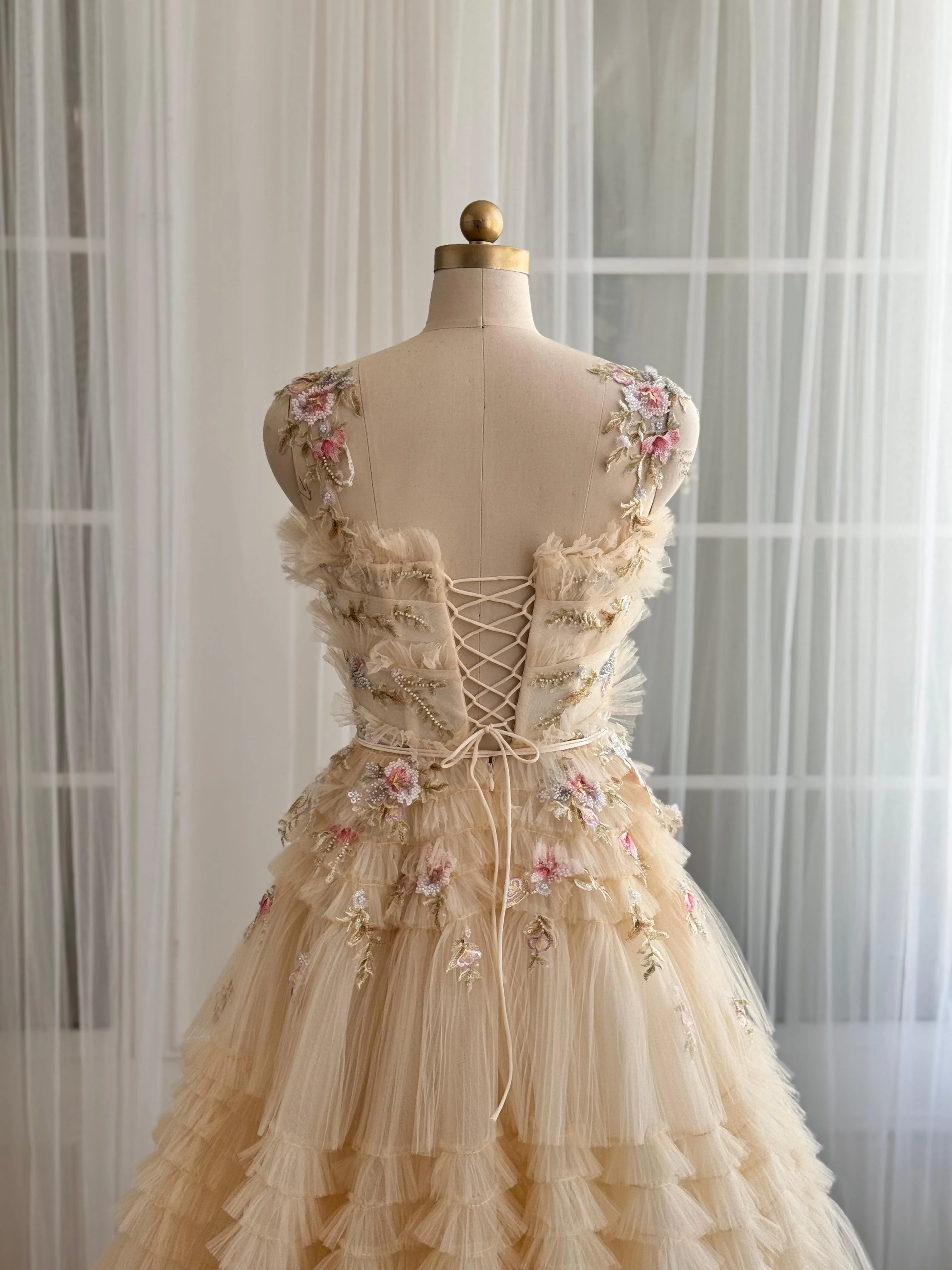 Dawn of Ruffles Gown - Image 3