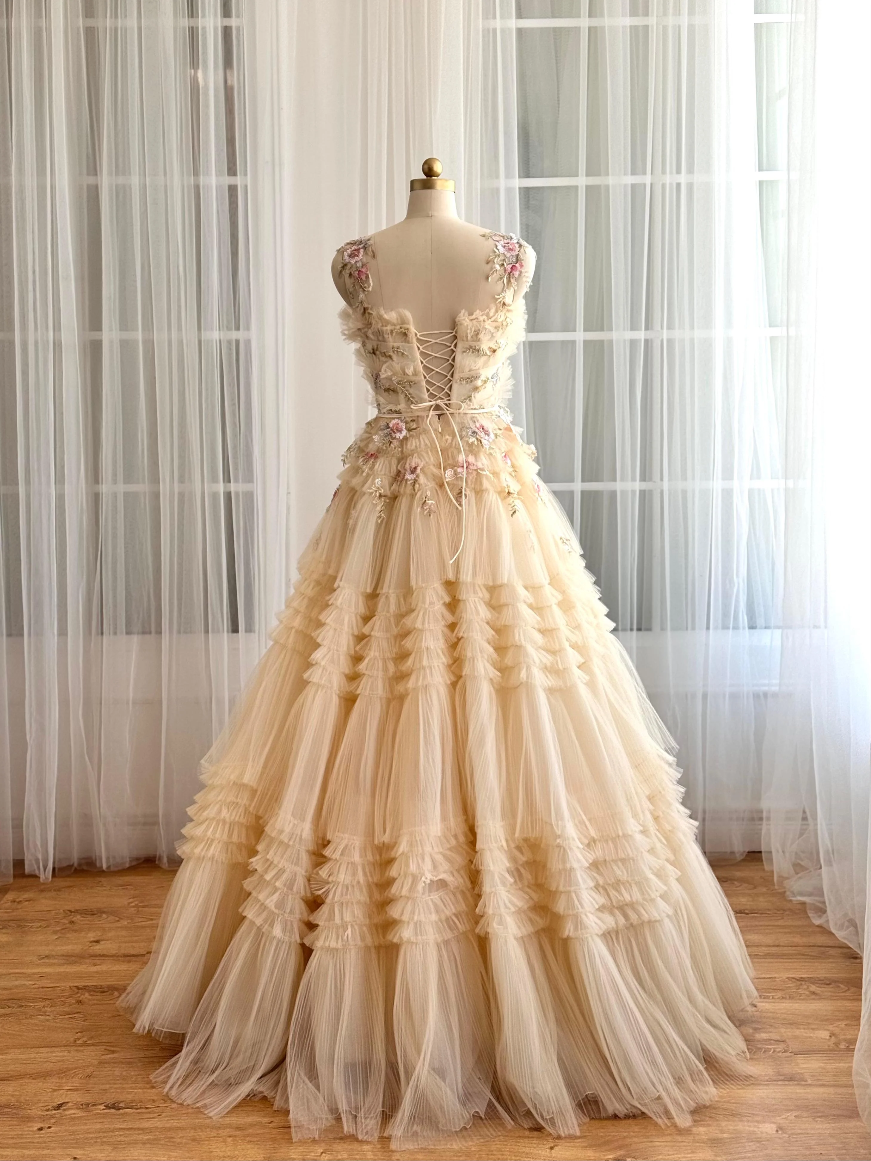 Dawn of Ruffles Gown - Image 4