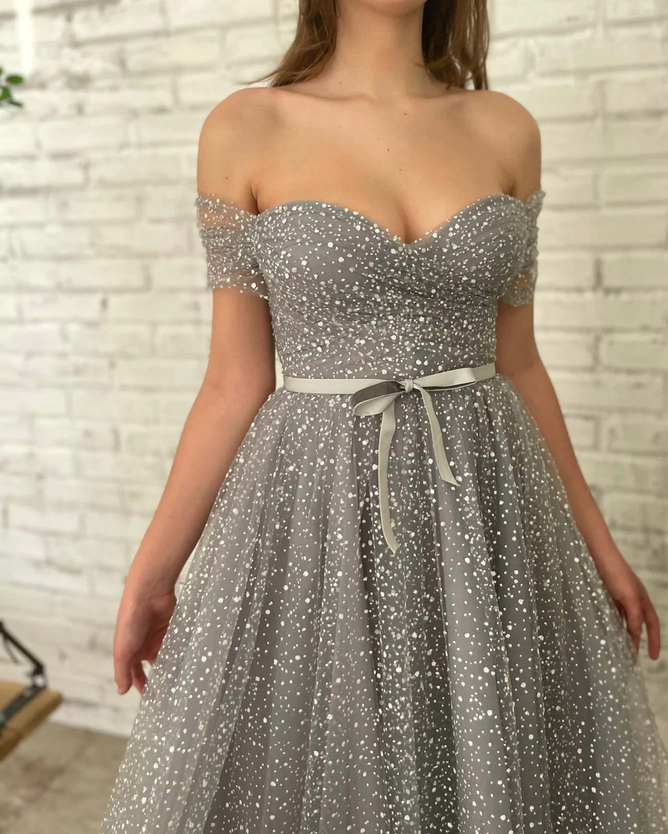 Diamond Dust Midi Dress - Image 5
