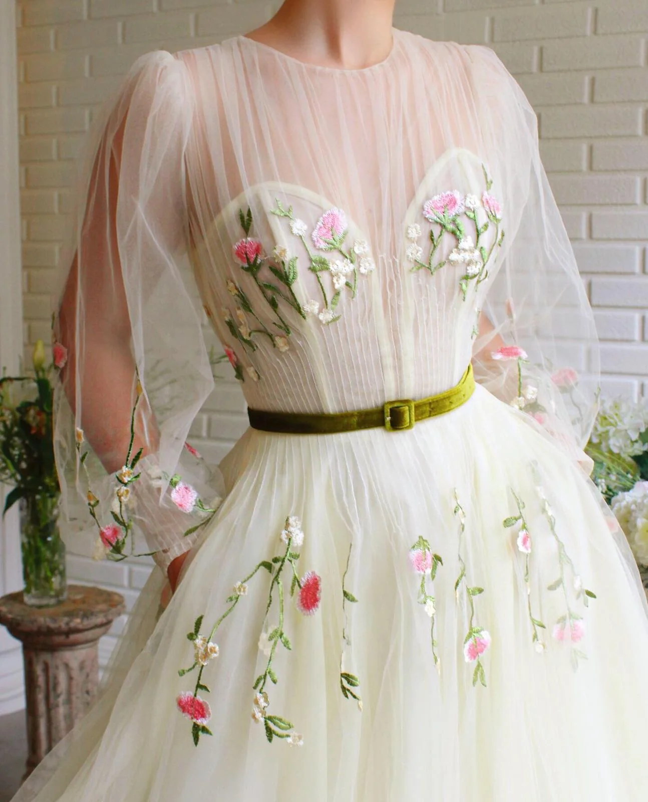 Dreamy Lilies Gown