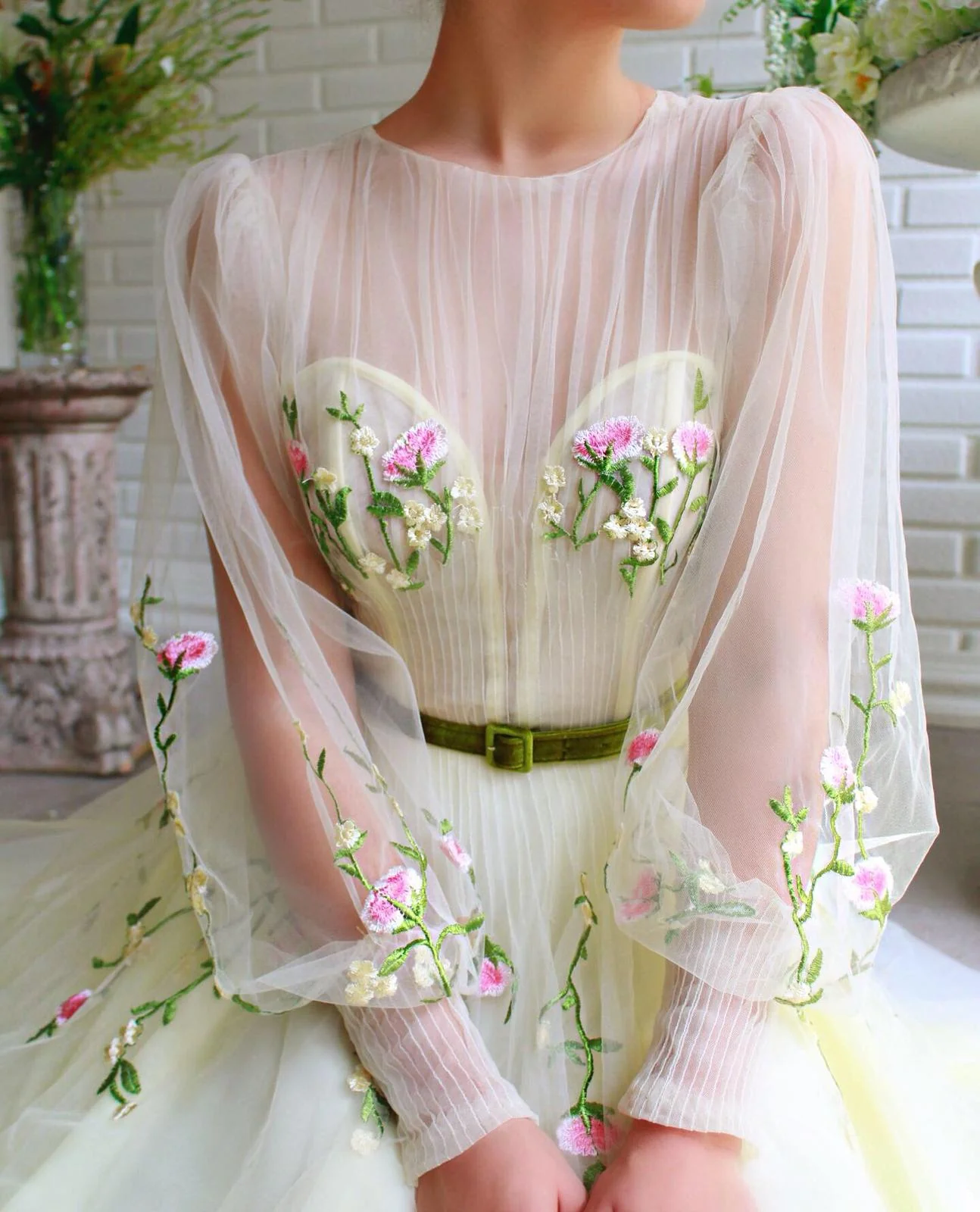 Dreamy Lilies Gown - Image 2