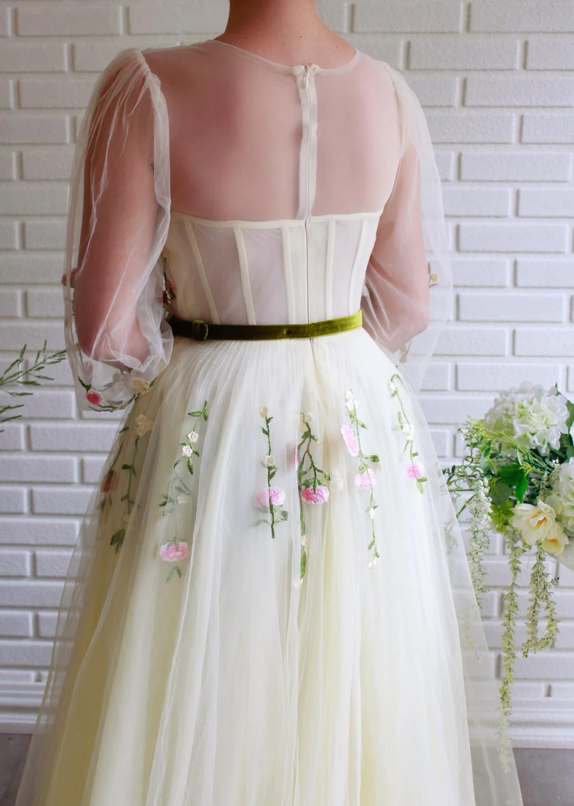 Dreamy Lilies Gown - Image 4