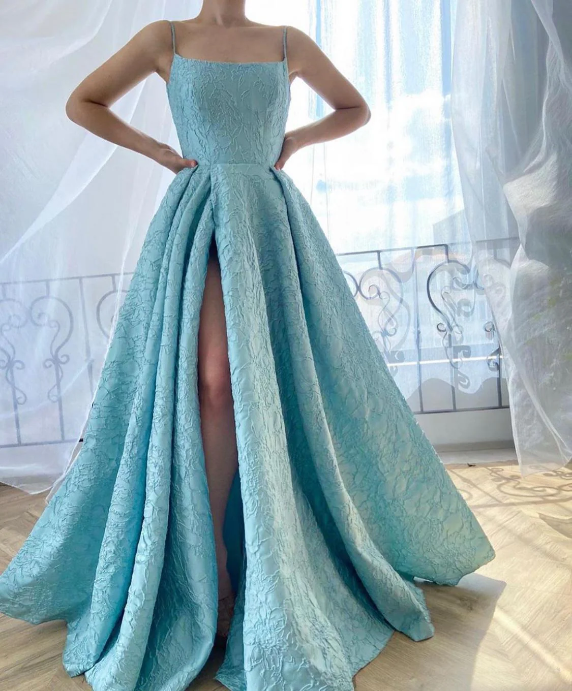 Dreamy Textured Gown - Image 2