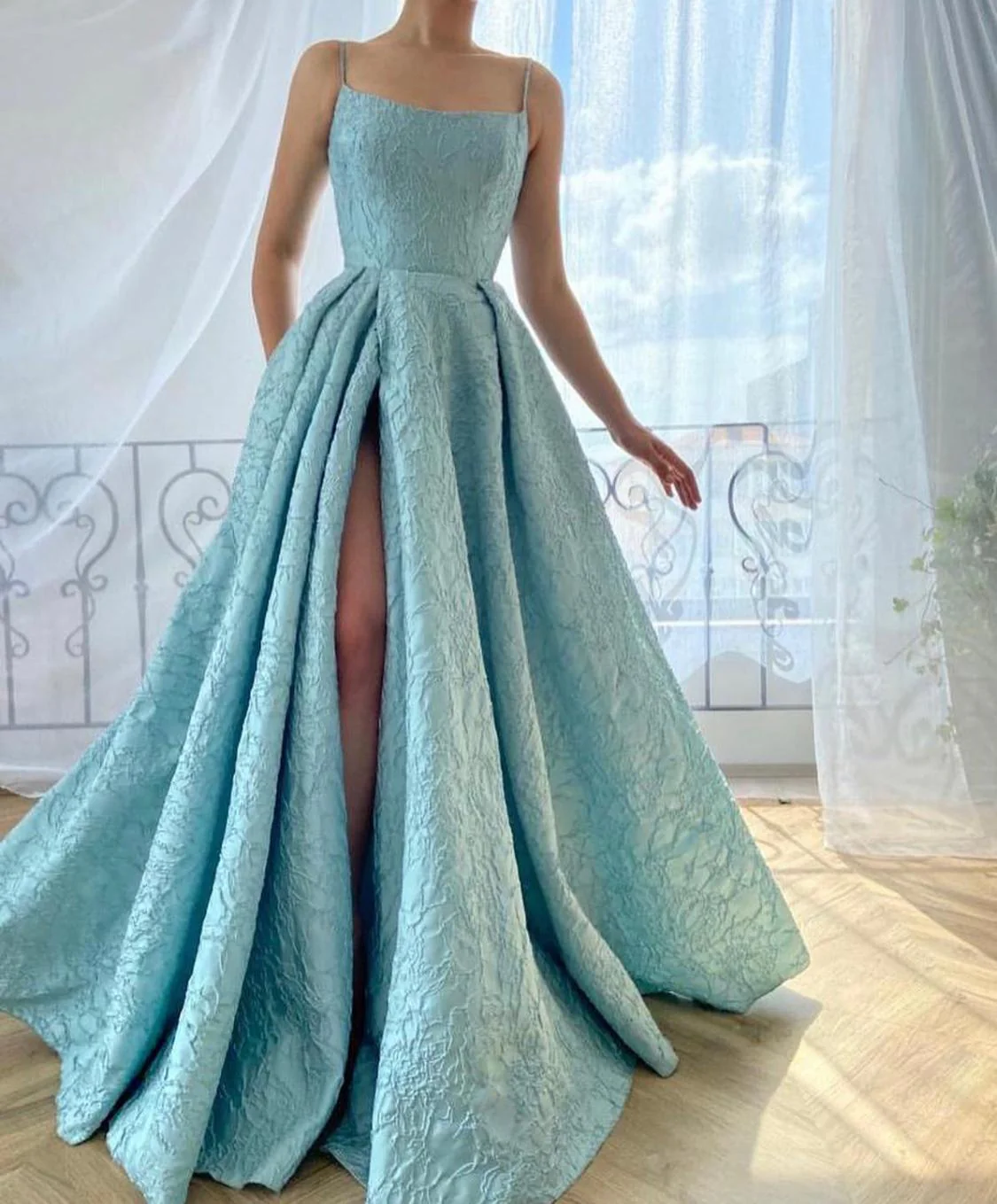 Dreamy Textured Gown - Image 4