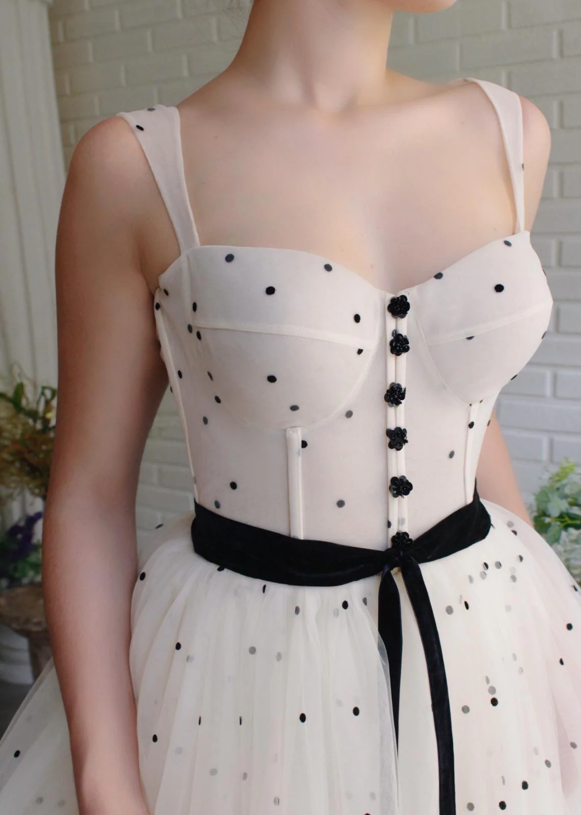Dua Polka Dots Gown - Image 2