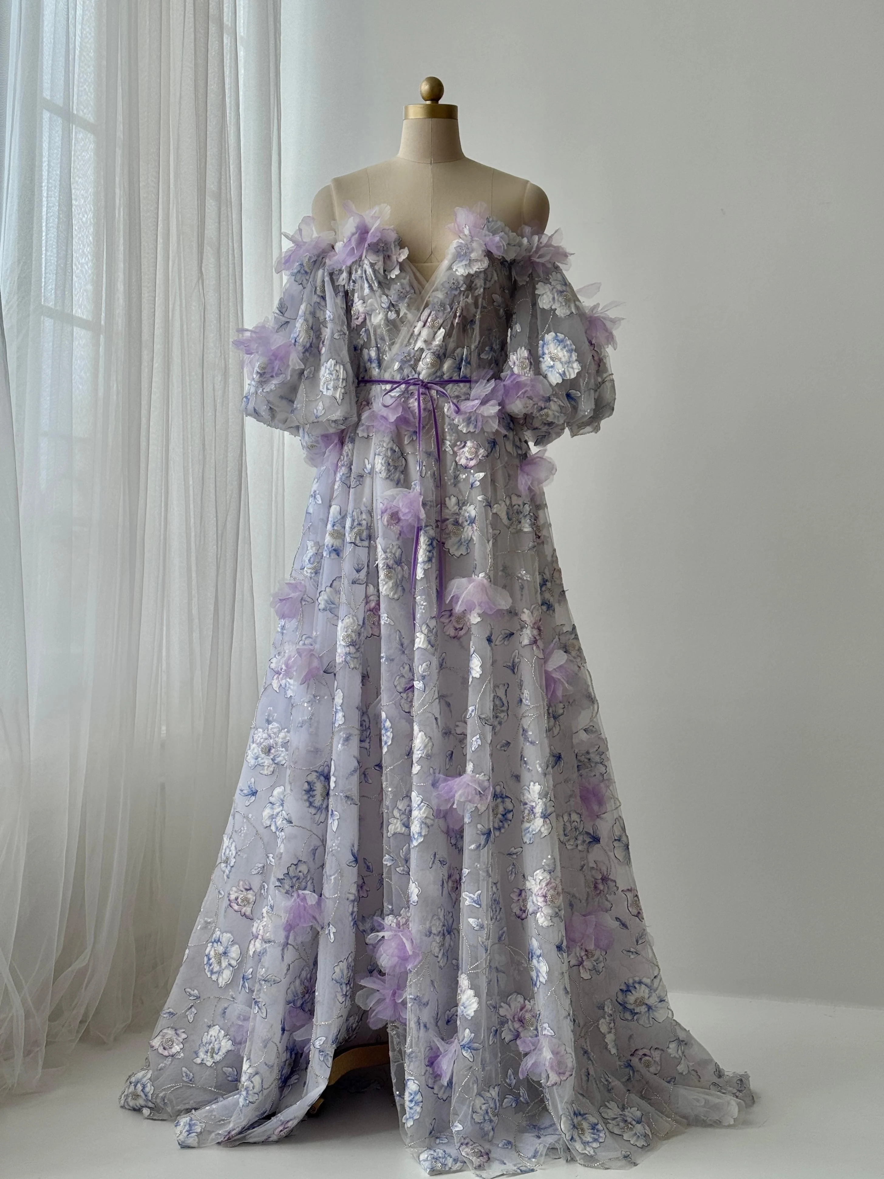 Elyra Lavender Gown