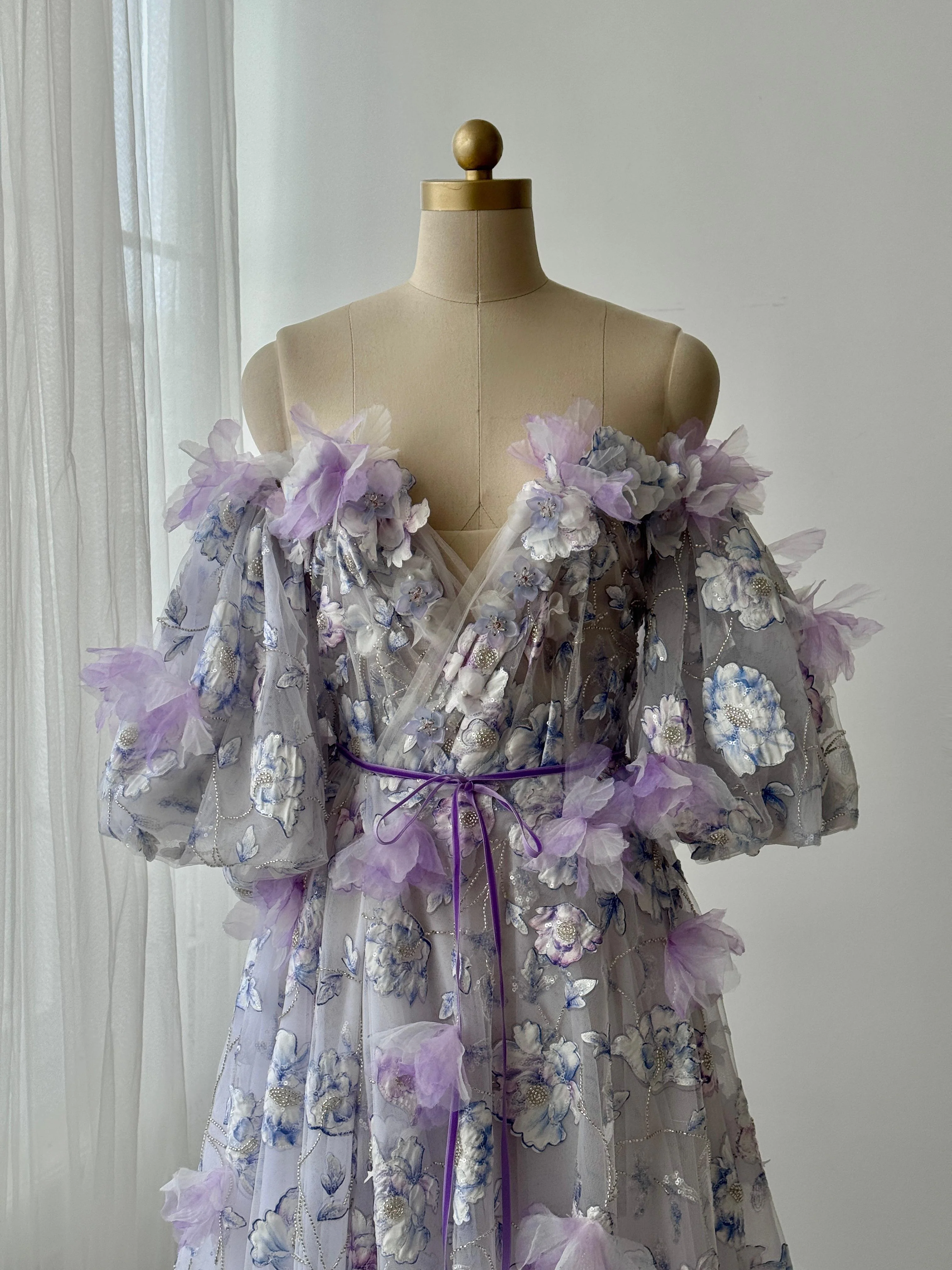 Elyra Lavender Gown - Image 2