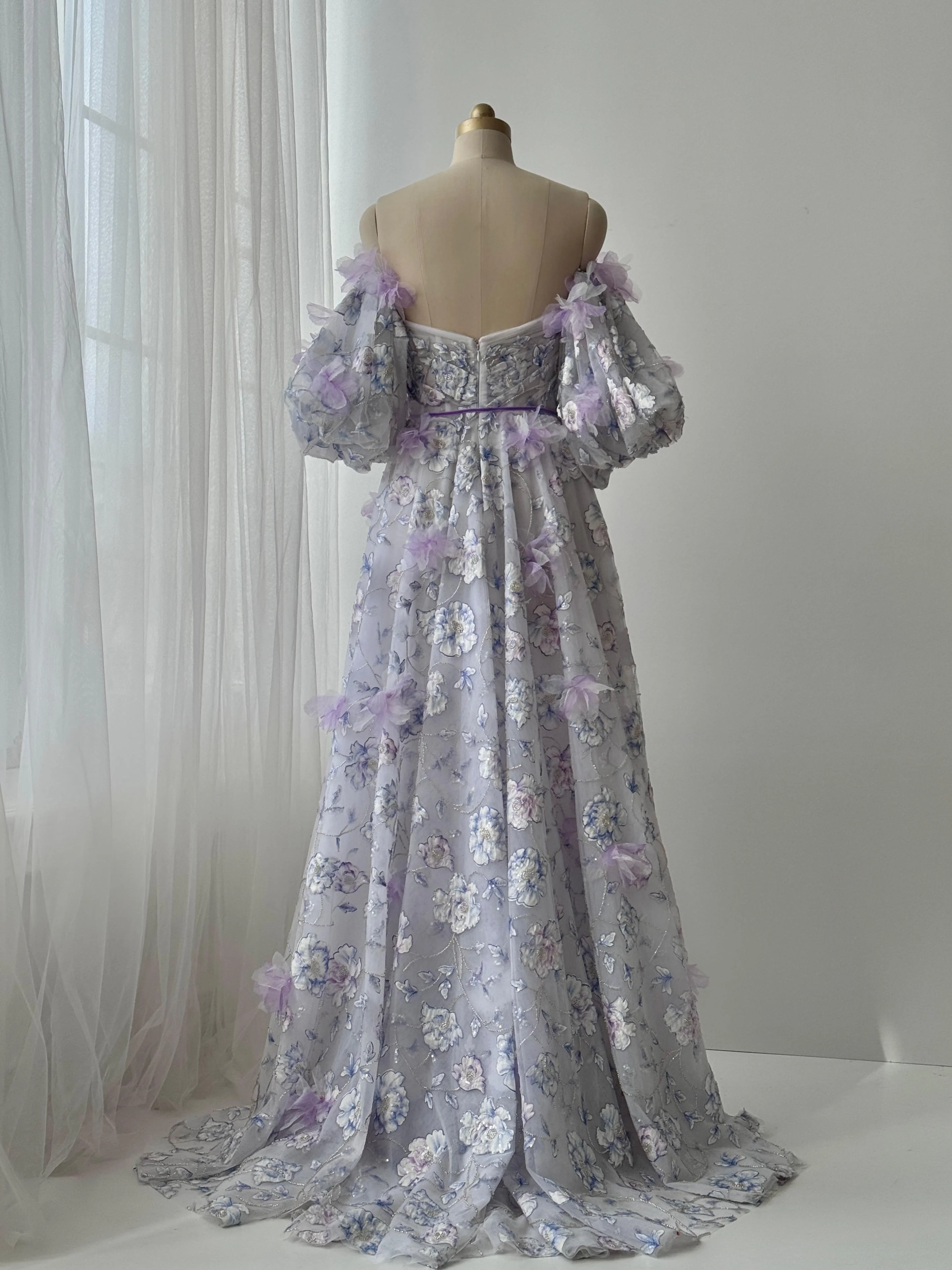Elyra Lavender Gown - Image 4
