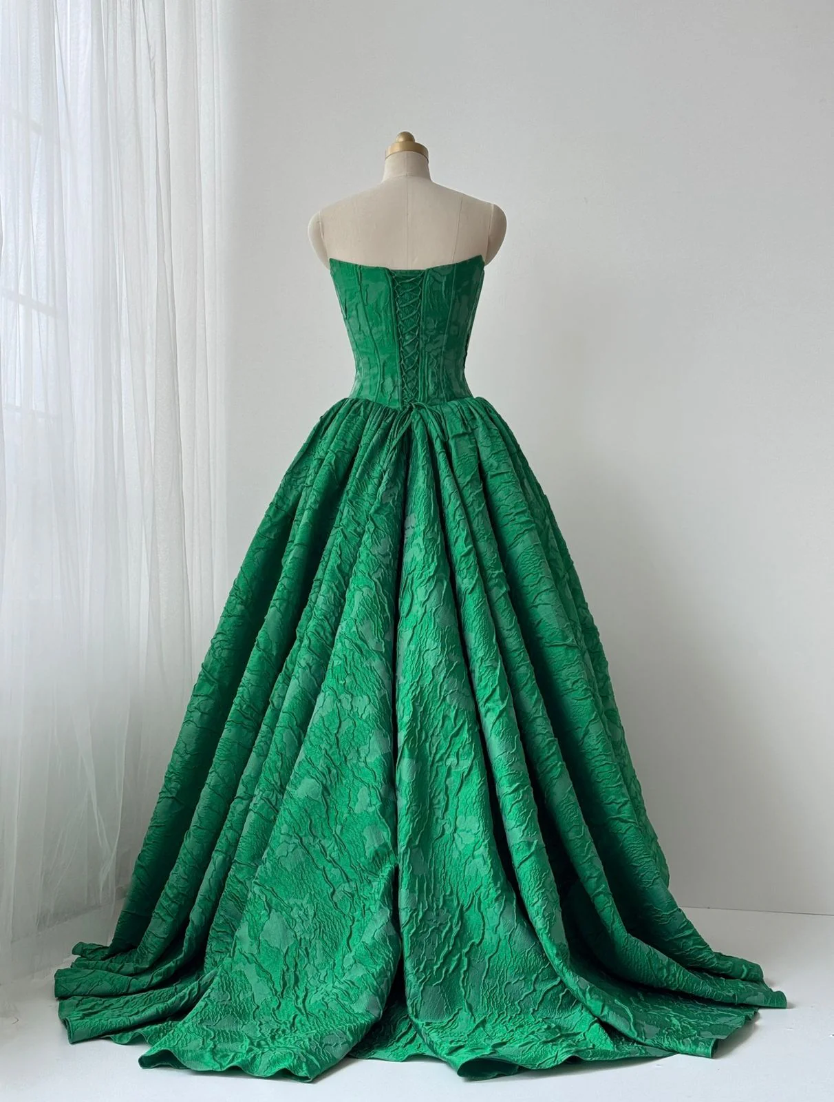 Emerald Chateau Gown - Image 4