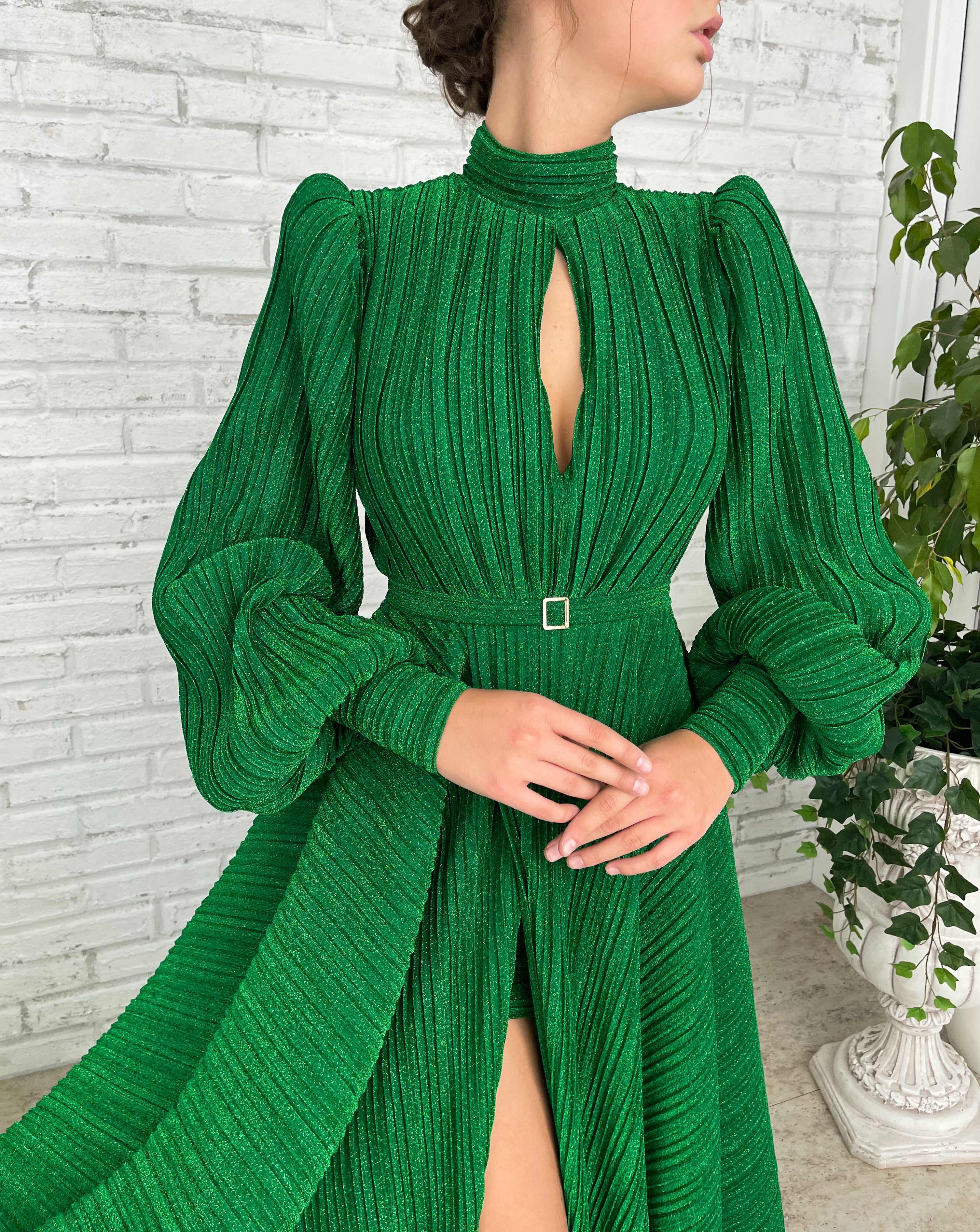 Emerald Femme Gown
