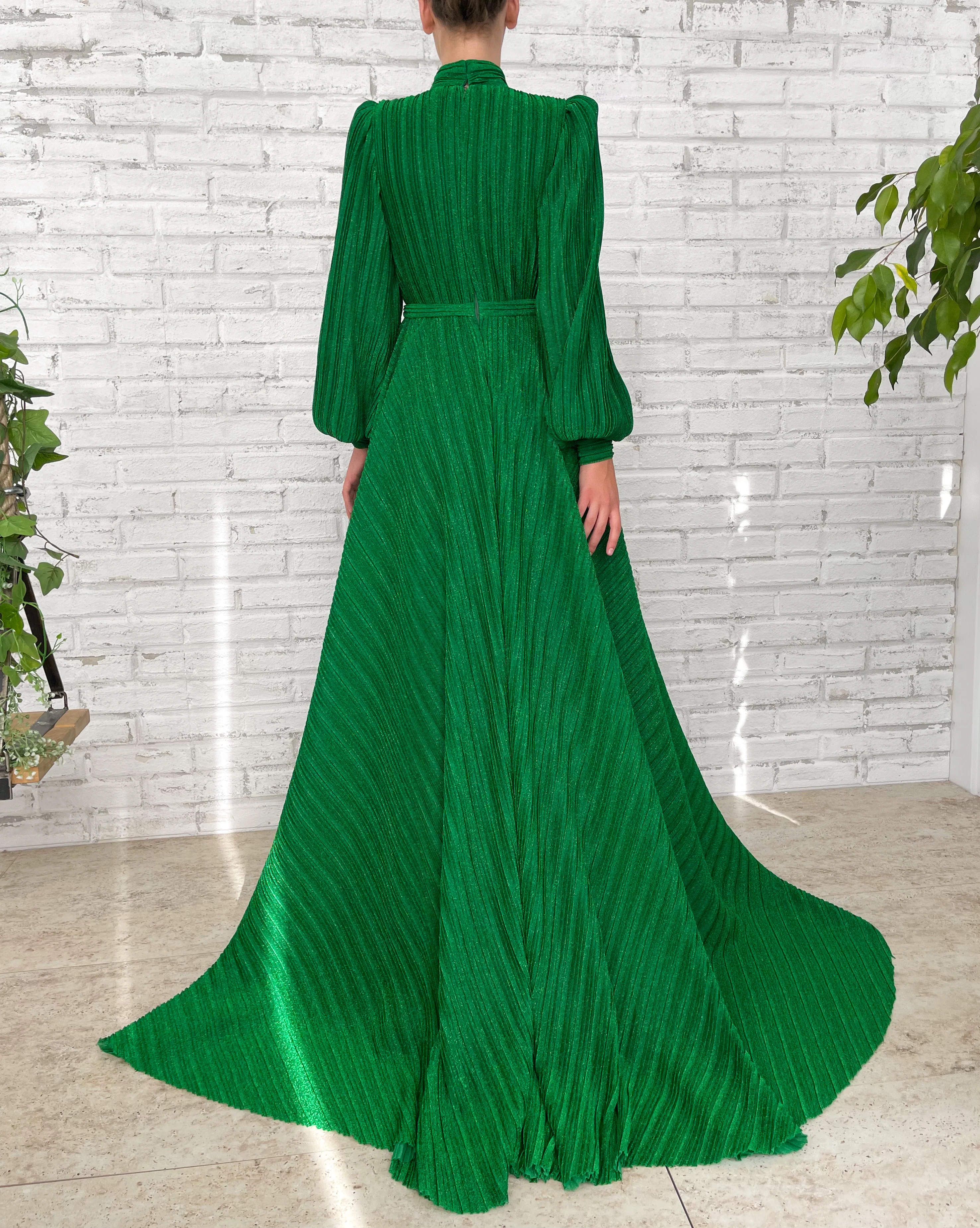 Emerald Femme Gown - Image 5