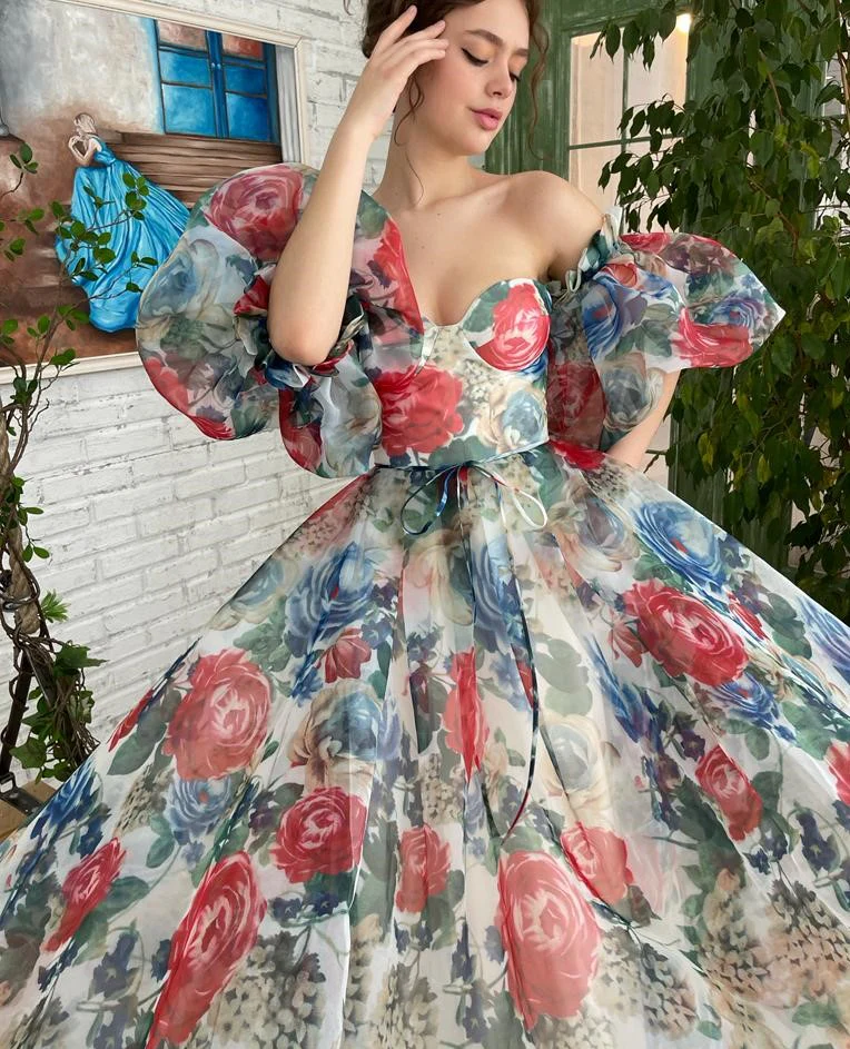 Enchanted Rose Bloom Gown