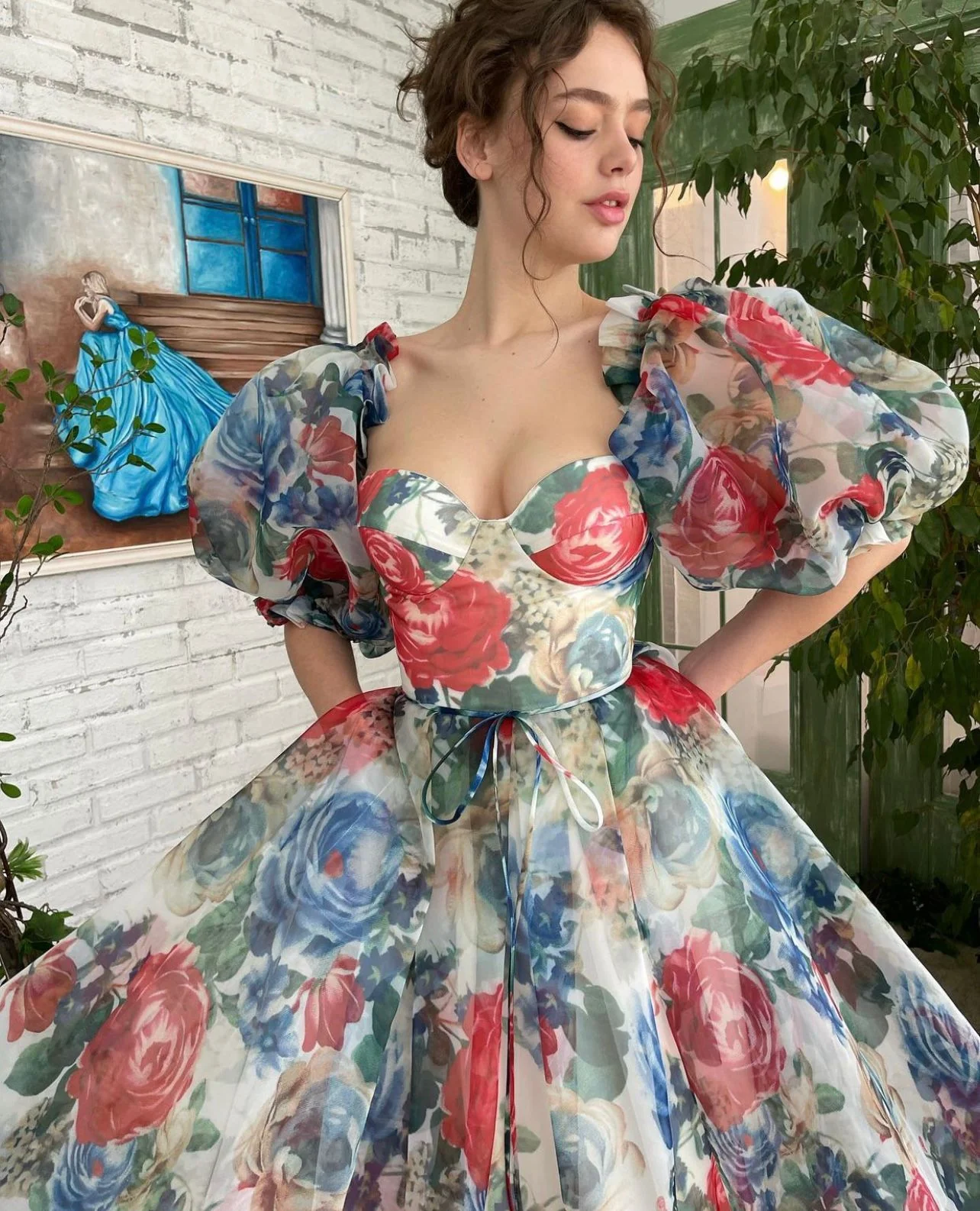 Enchanted Rose Bloom Gown - Image 2