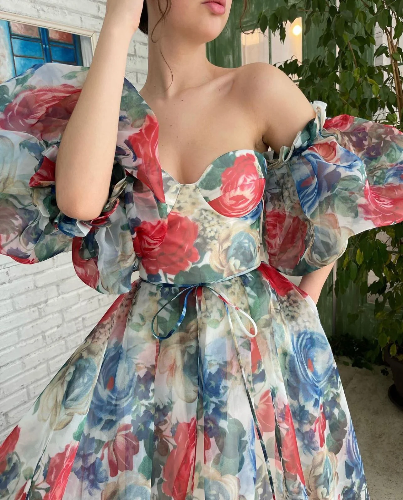 Enchanted Rose Bloom Gown - Image 3