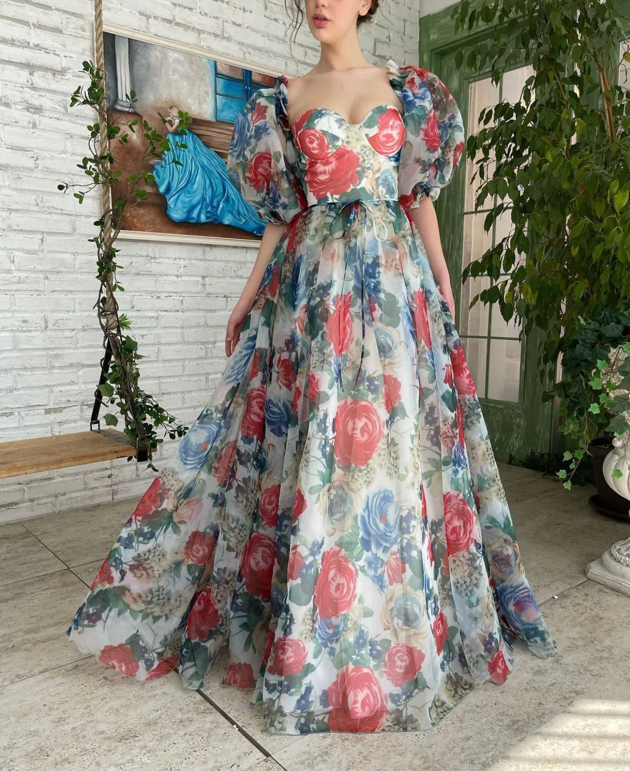Enchanted Rose Bloom Gown - Image 7