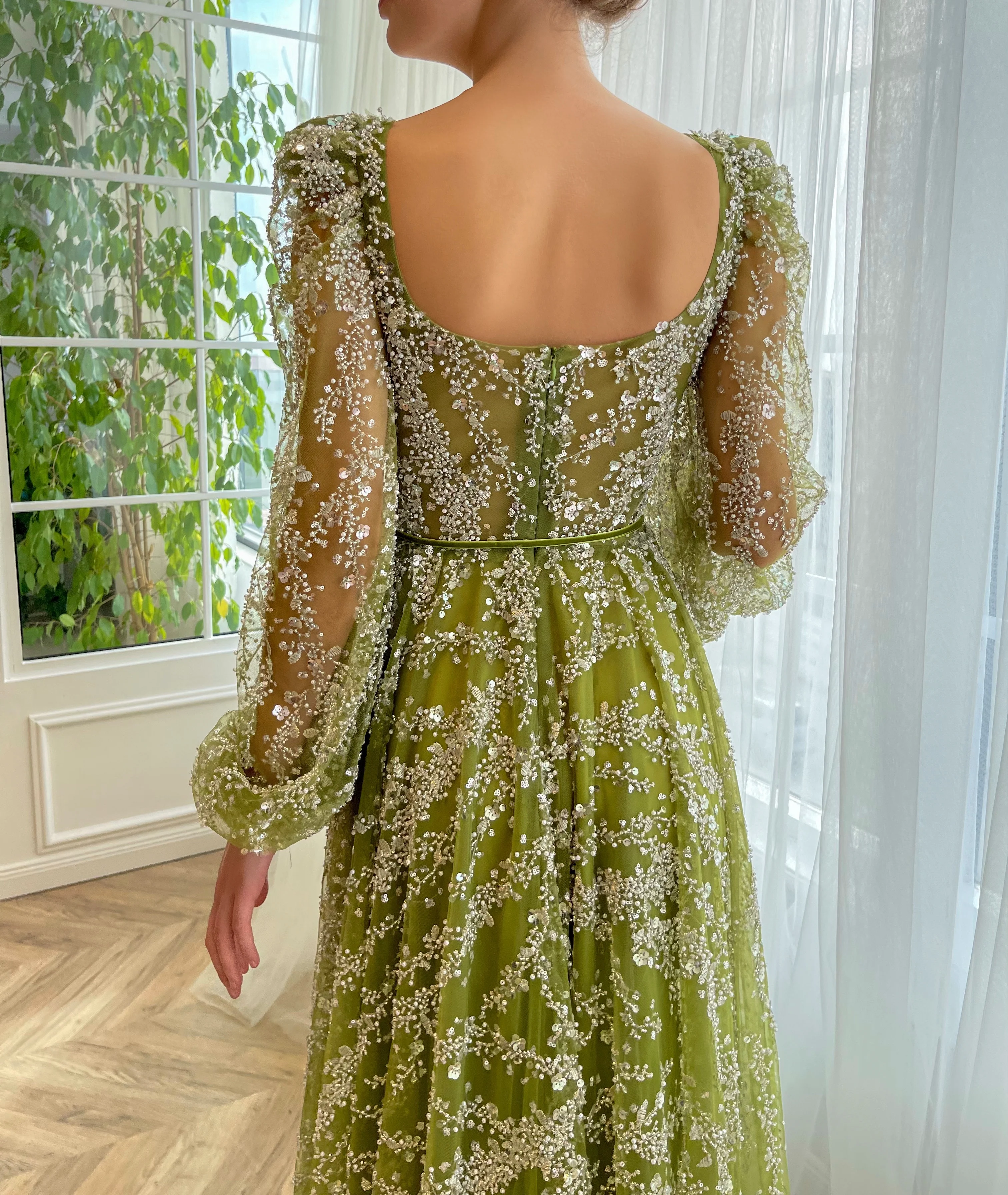 Evergreen Iris Gown - Image 4