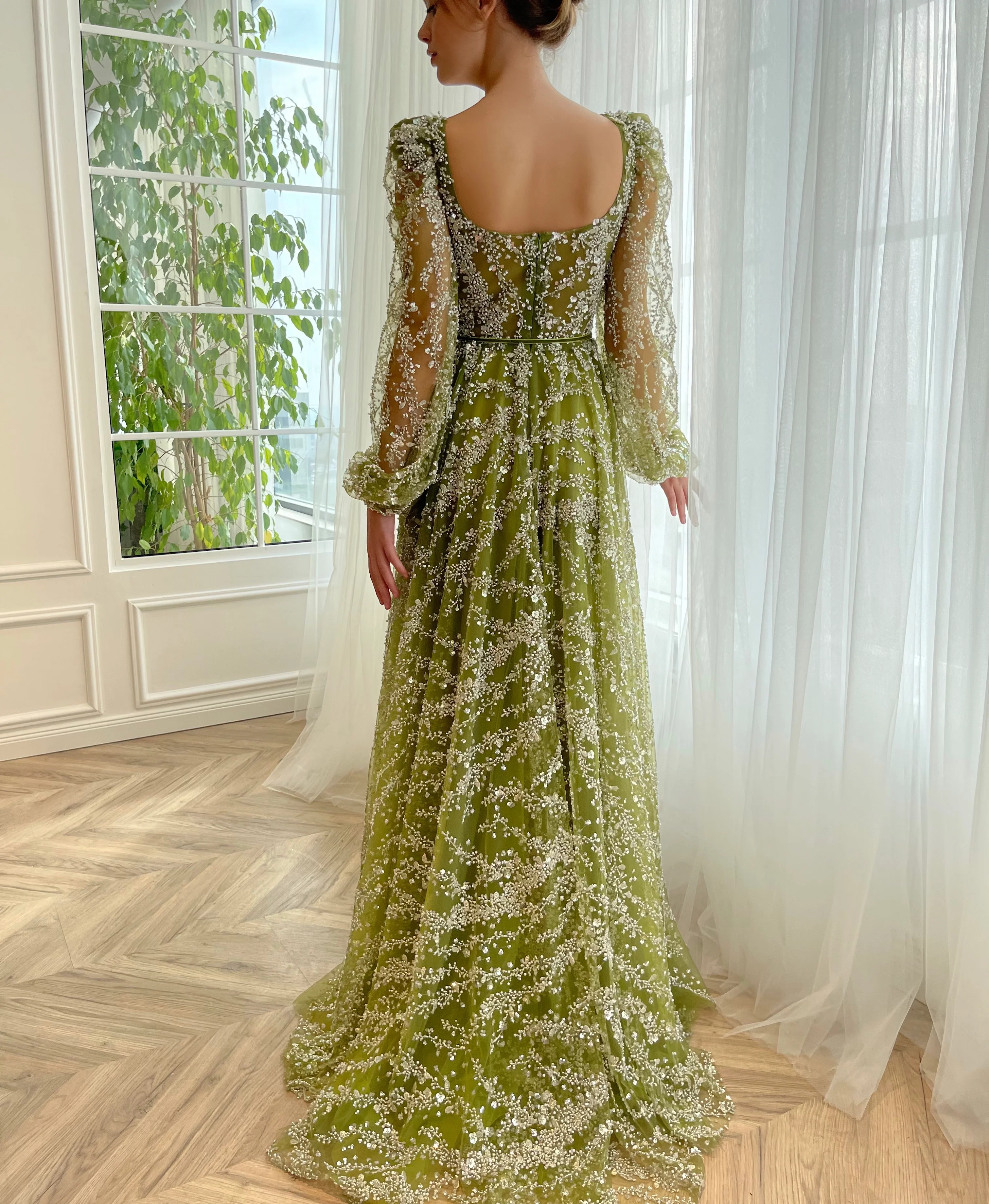 Evergreen Iris Gown - Image 5