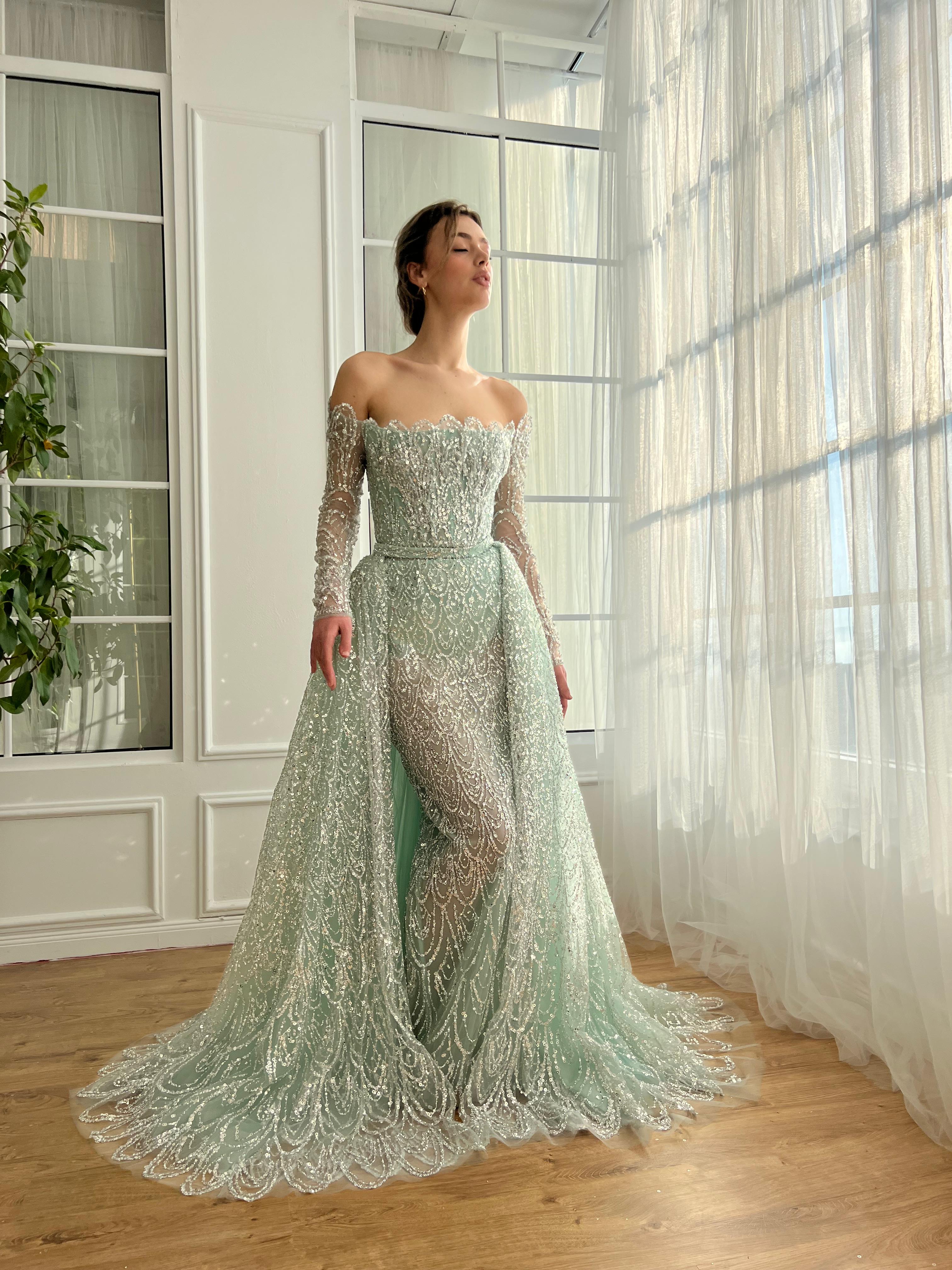 Fallen Mint Gown - Image 2