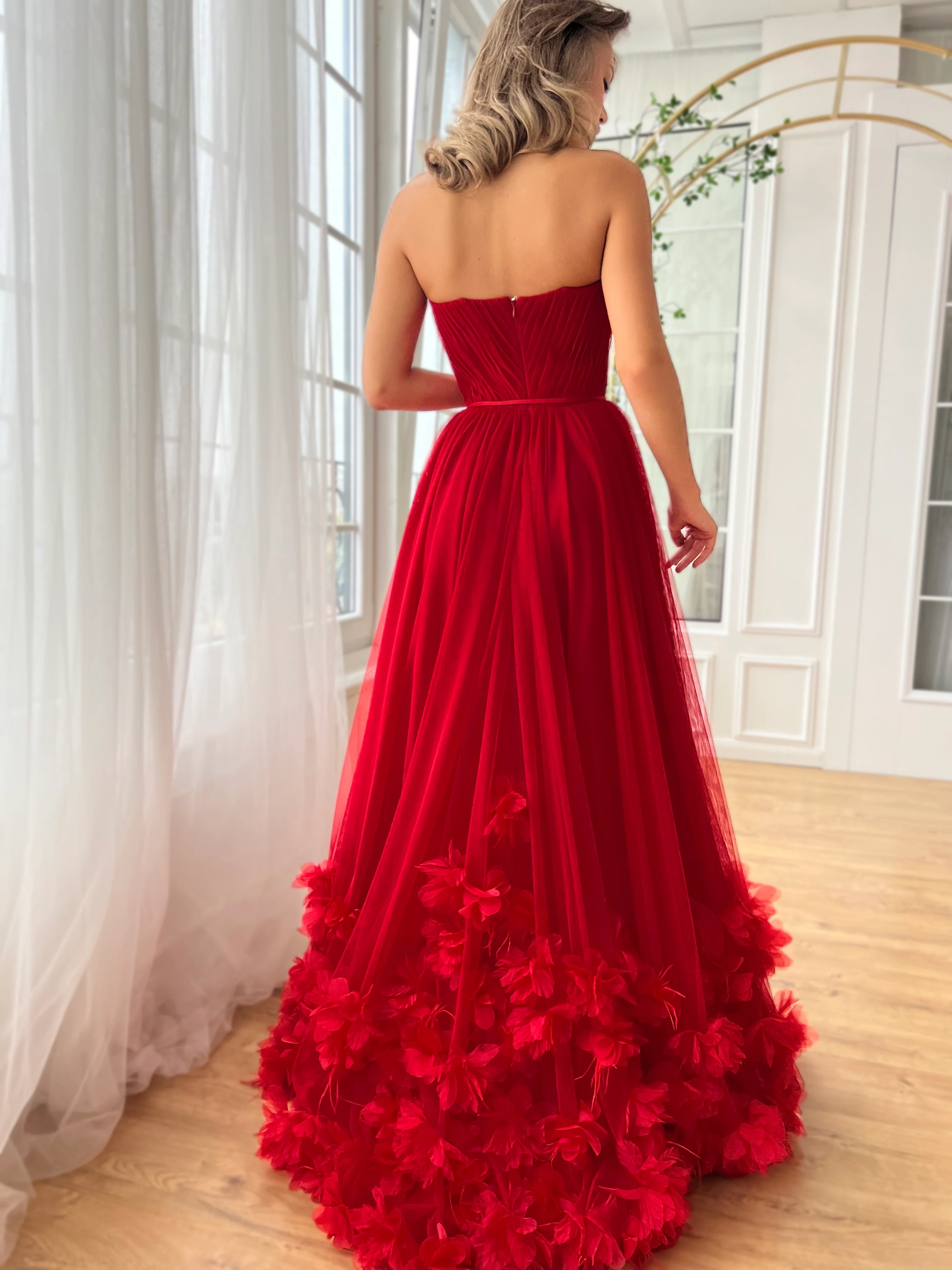 Fiery Rose Gown - Image 3