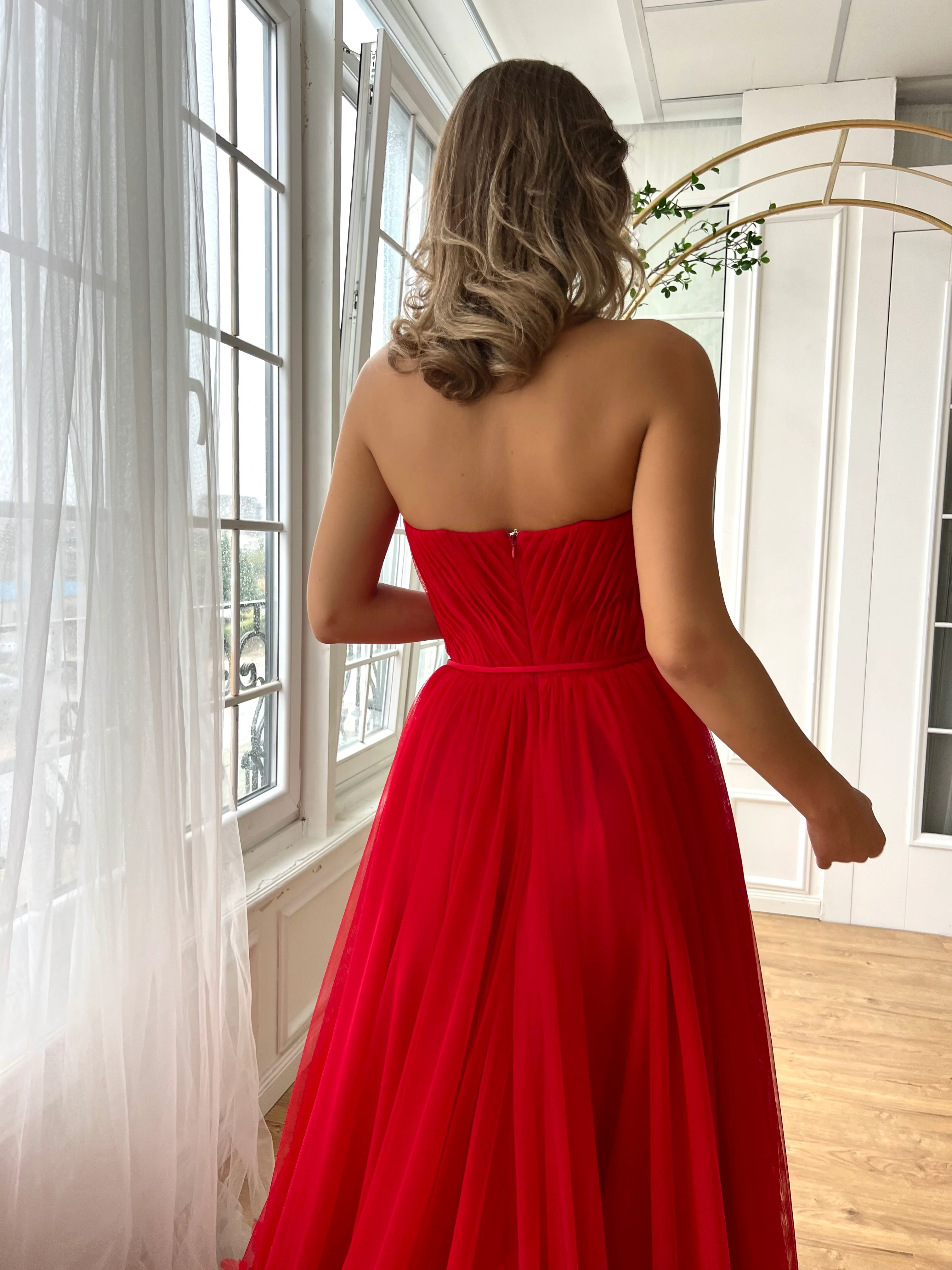 Fiery Rose Gown - Image 4