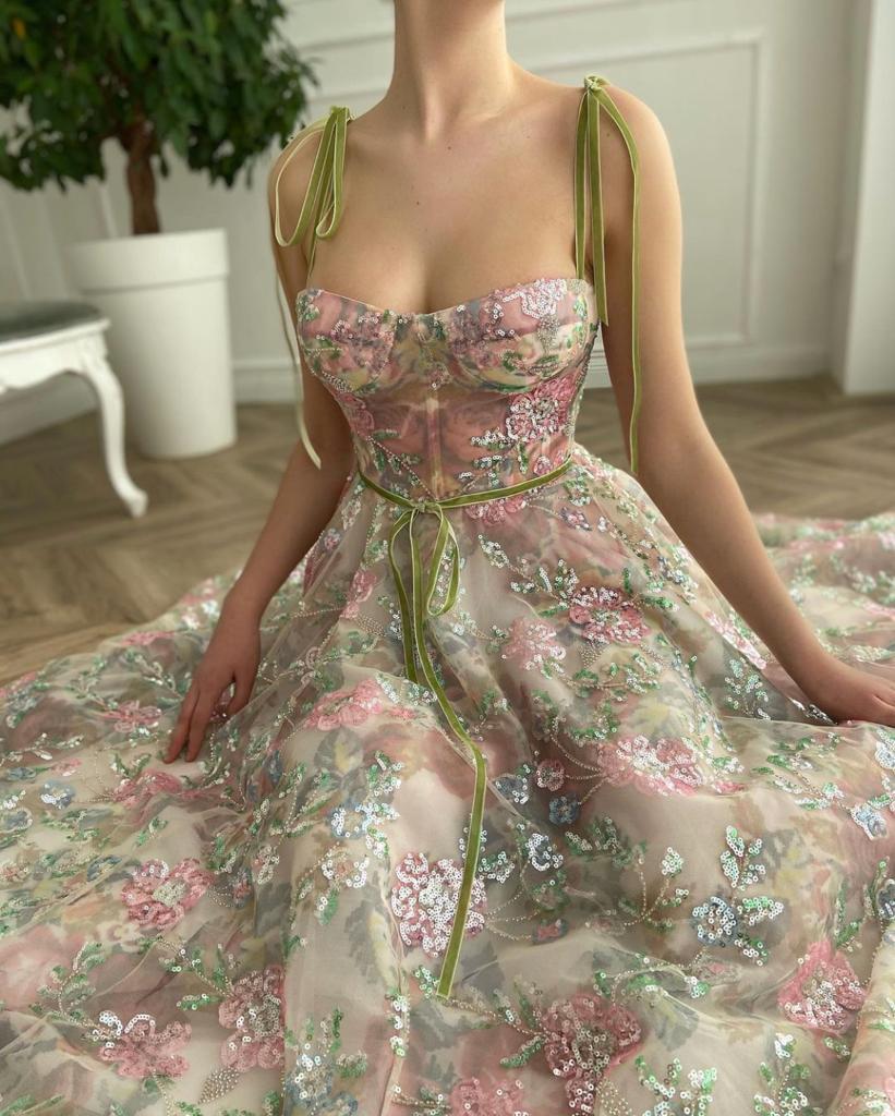 Floral Fantasy Dress - Image 2