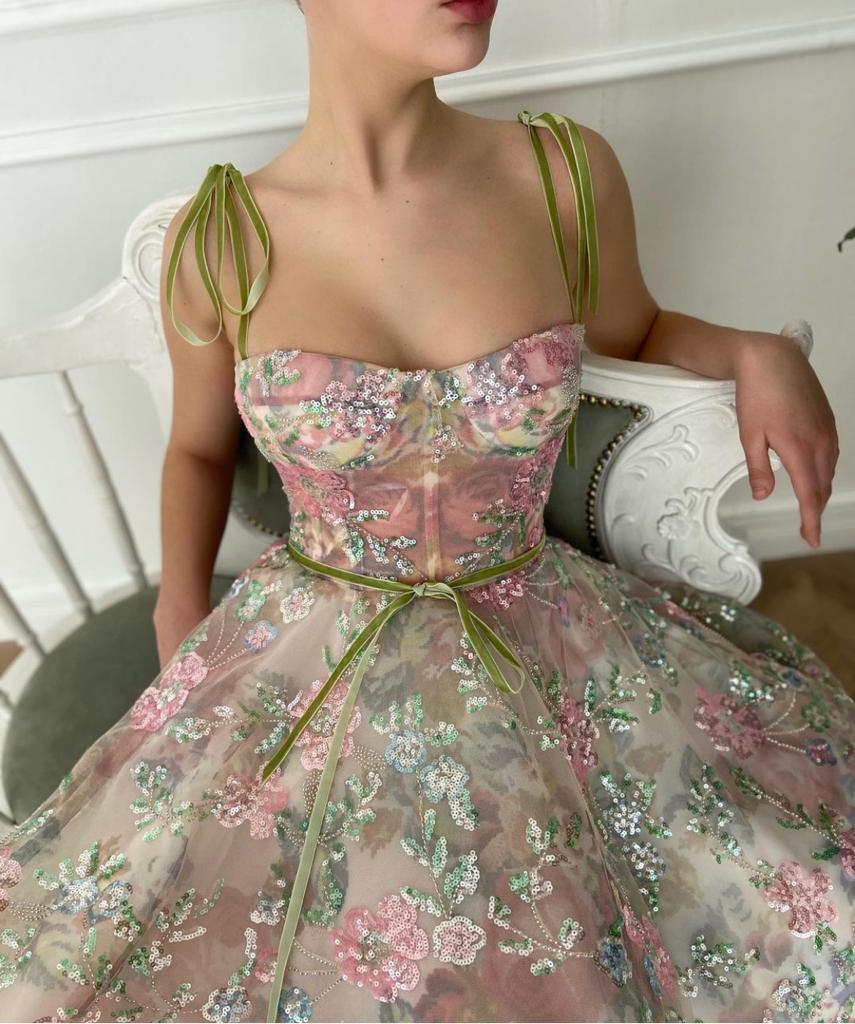 Floral Fantasy Dress - Image 3