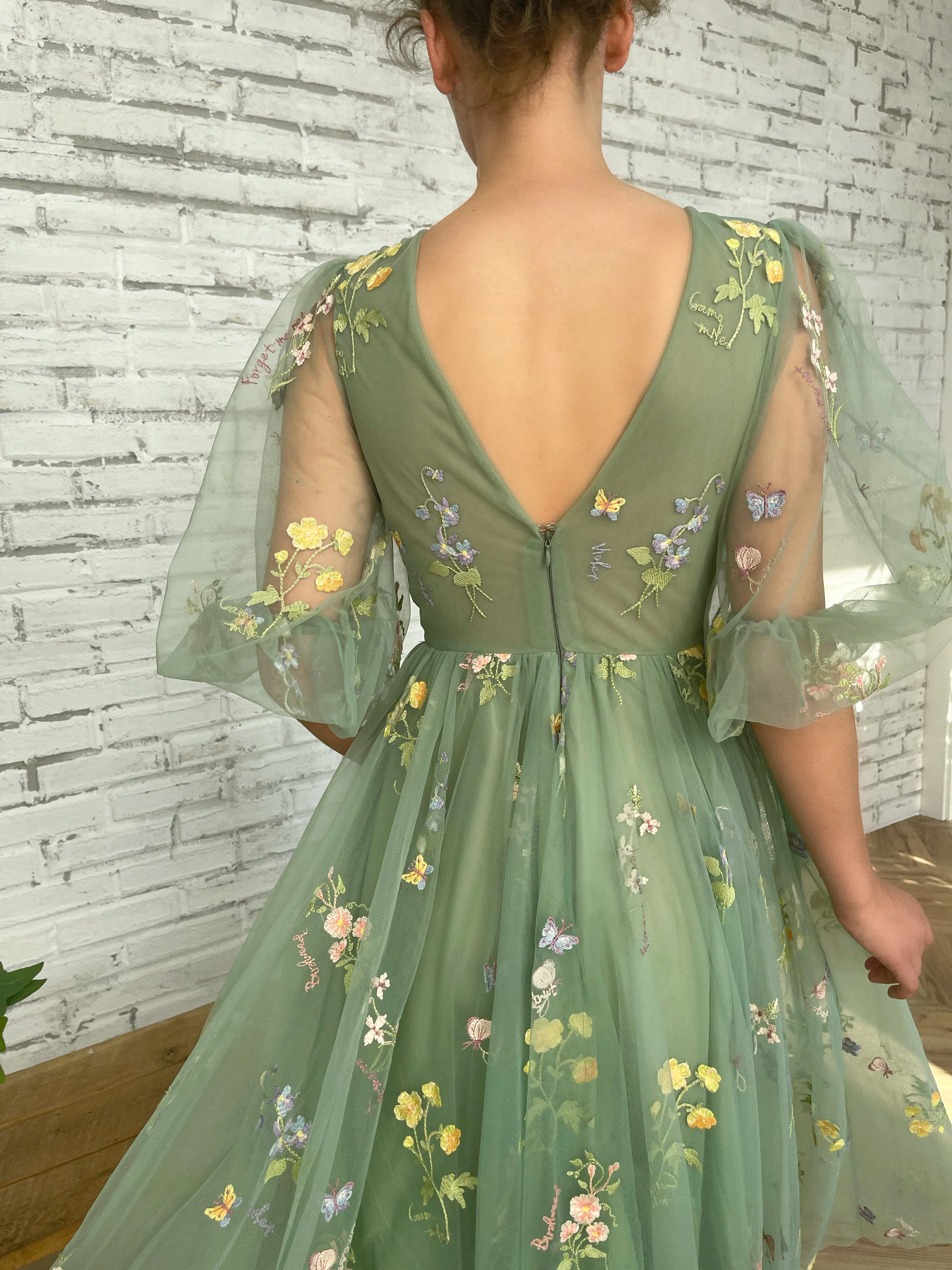 Flourishing Meadow Midi Dress - Image 5
