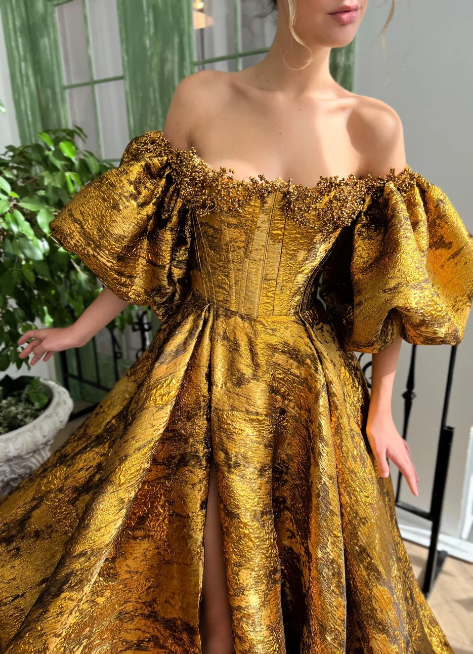 Foliage Royal Gown - Image 4