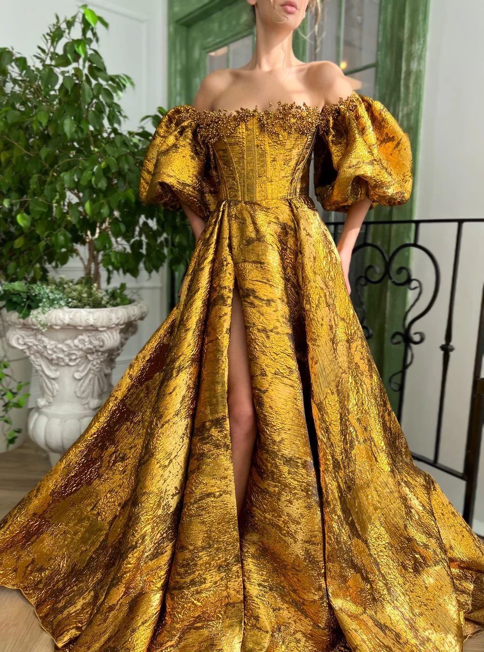Foliage Royal Gown - Image 5