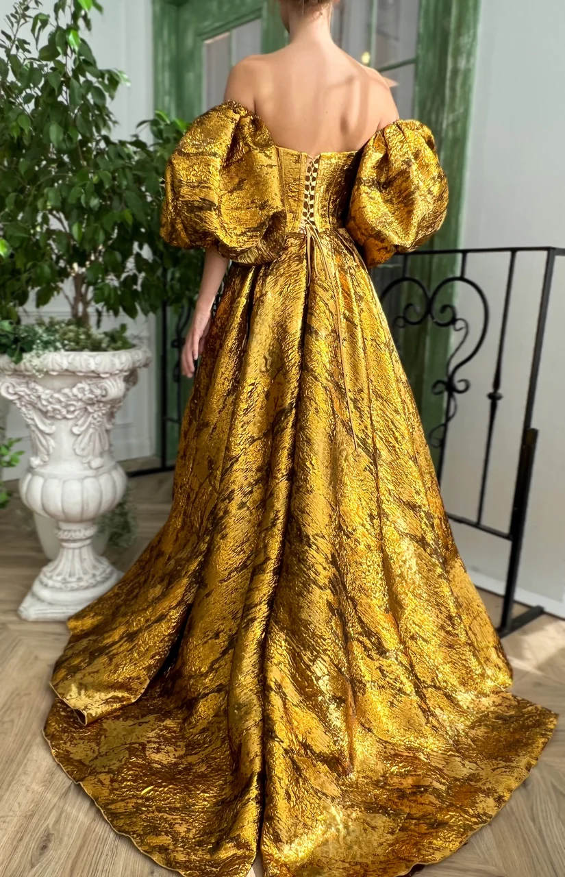 Foliage Royal Gown - Image 6
