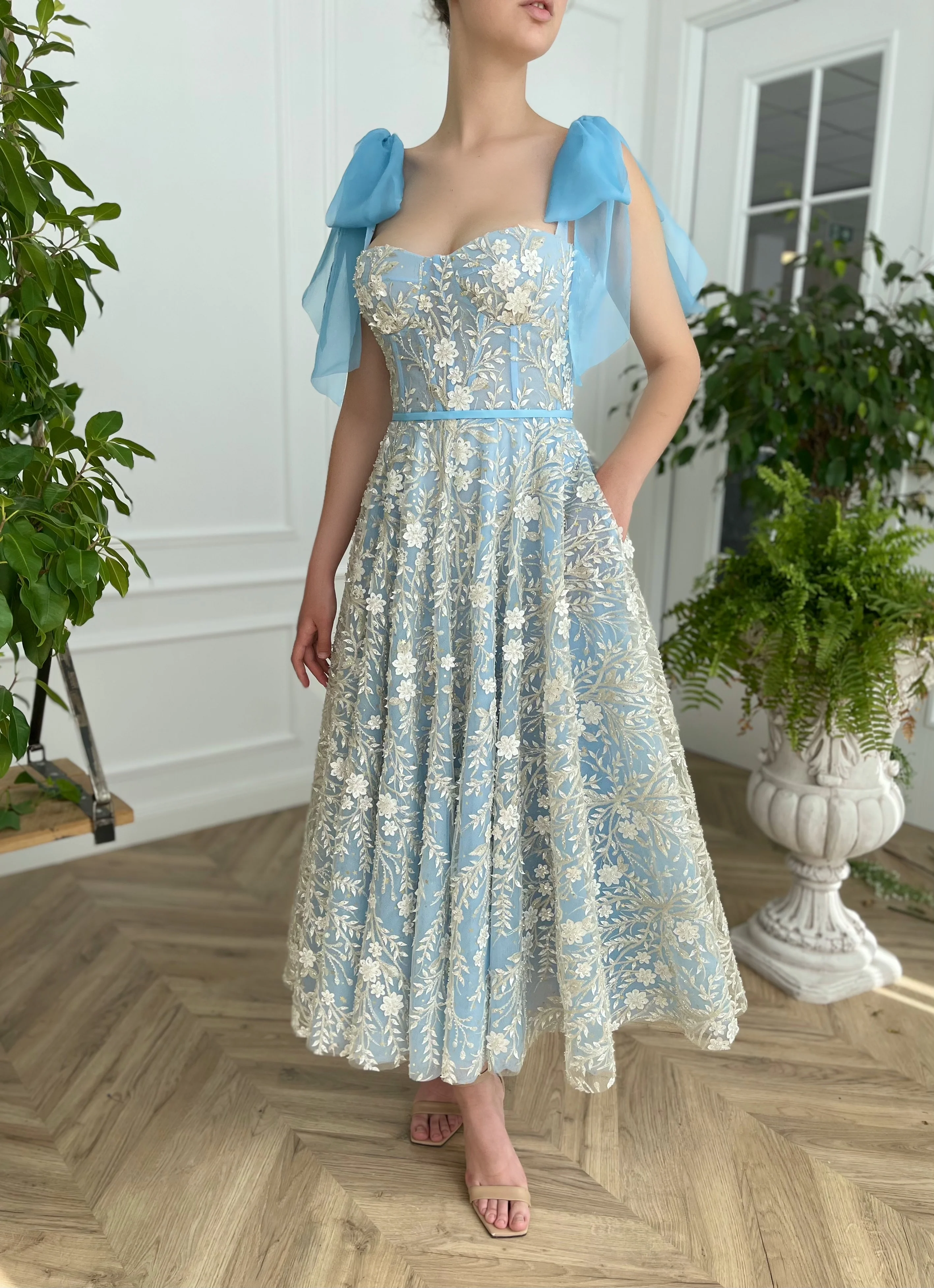 Freesia Garden Skies Dress - Image 2