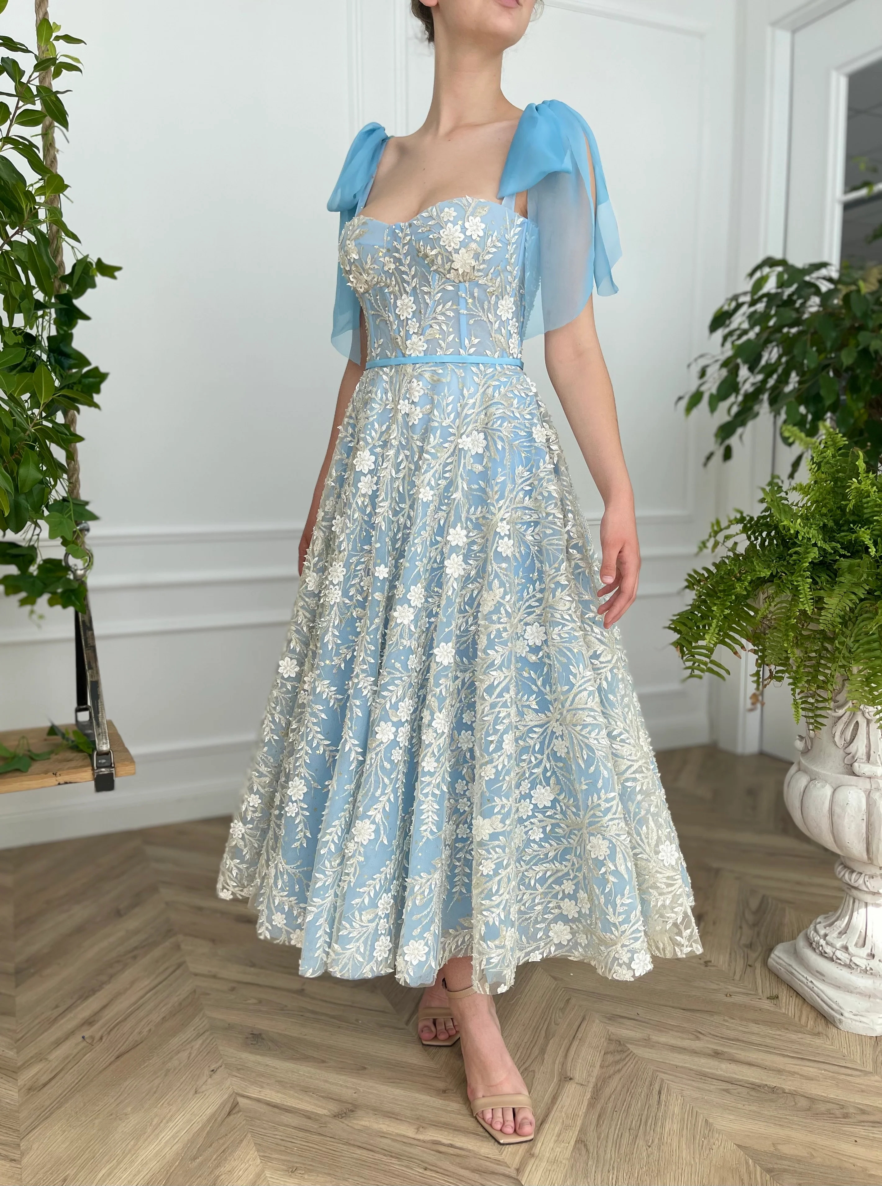 Freesia Garden Skies Dress - Image 7