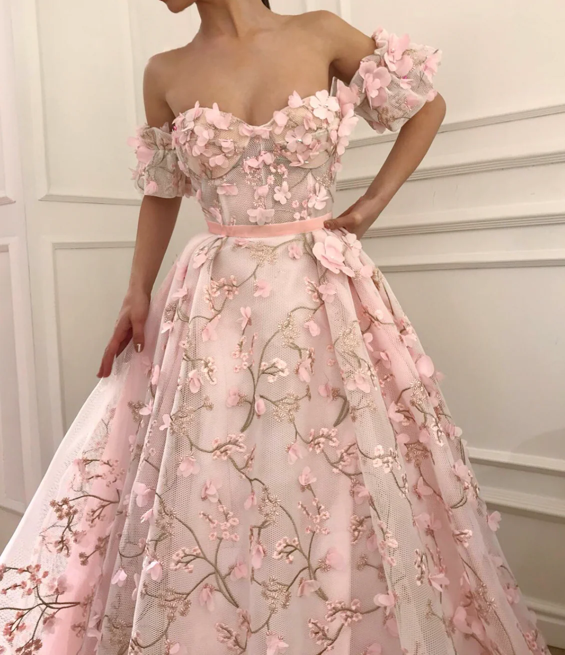 Tulip Frost Gown