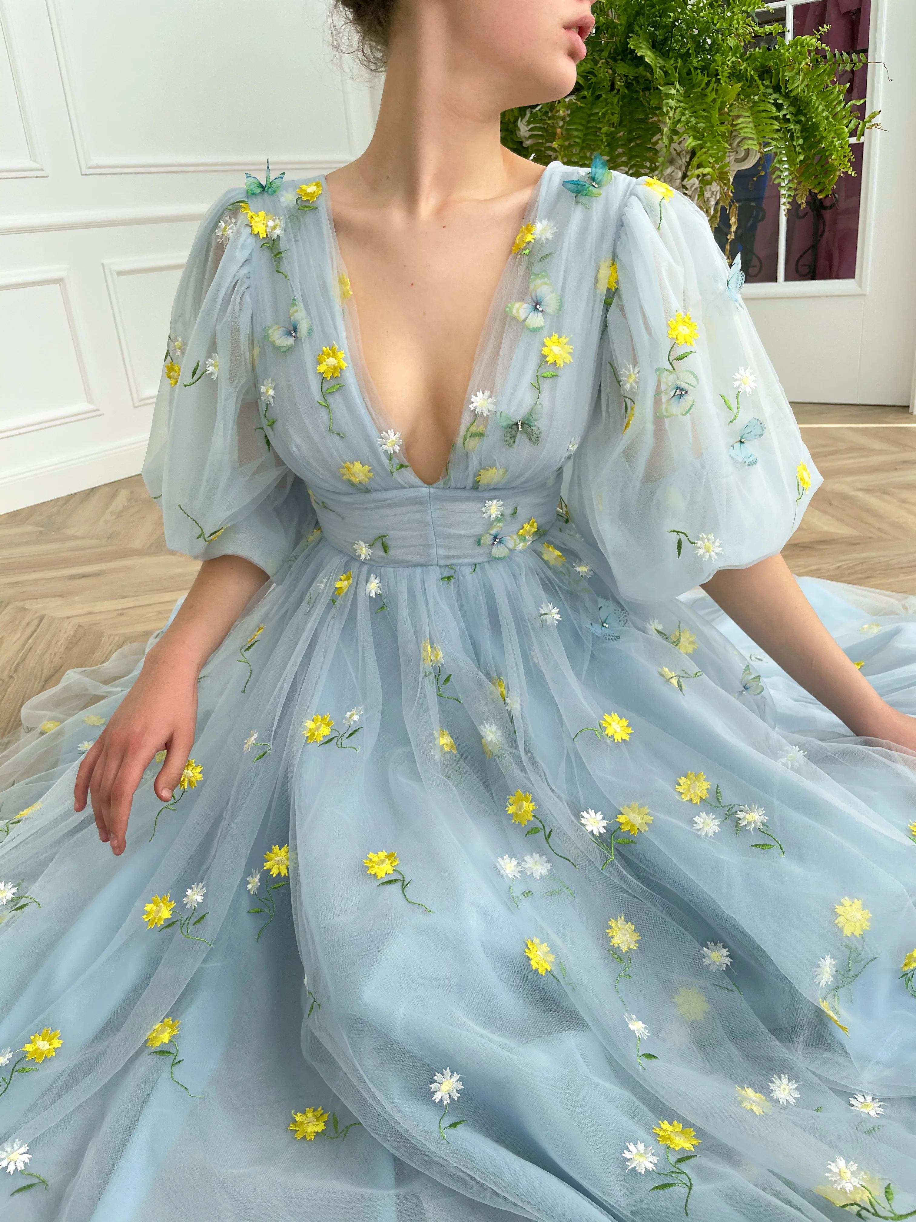 Garden in the Sky Dress - Image 2