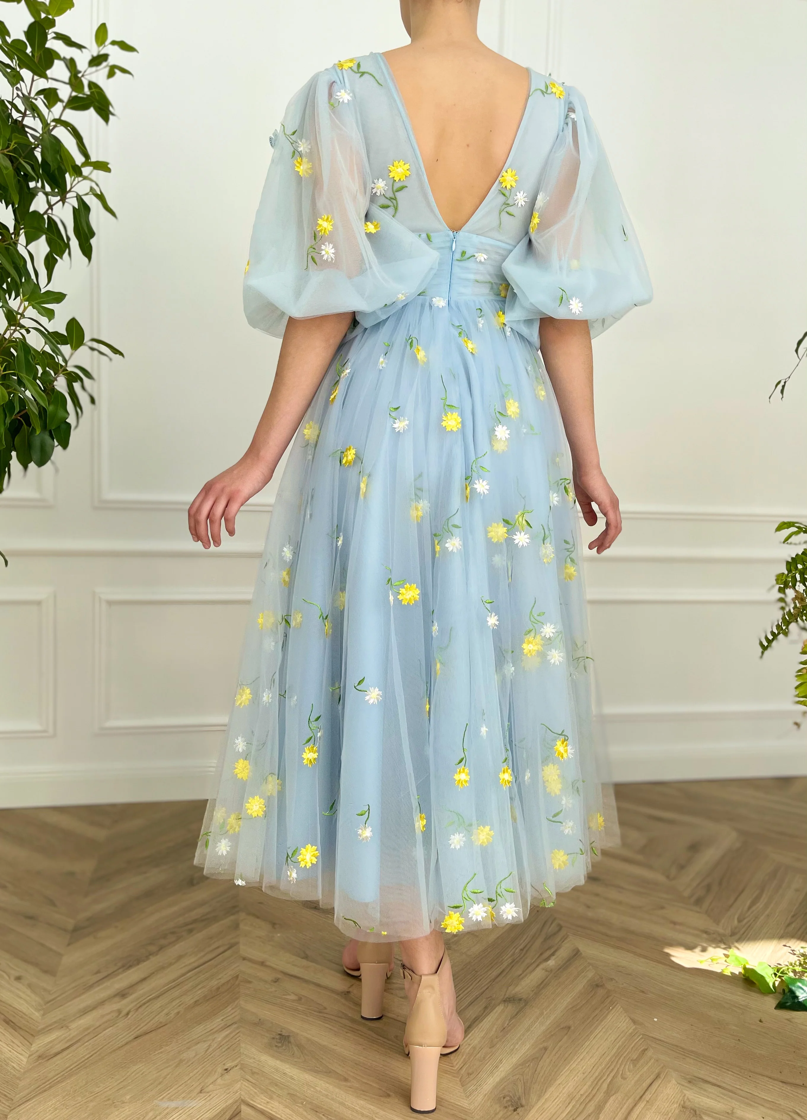 Garden in the Sky Dress - Image 7
