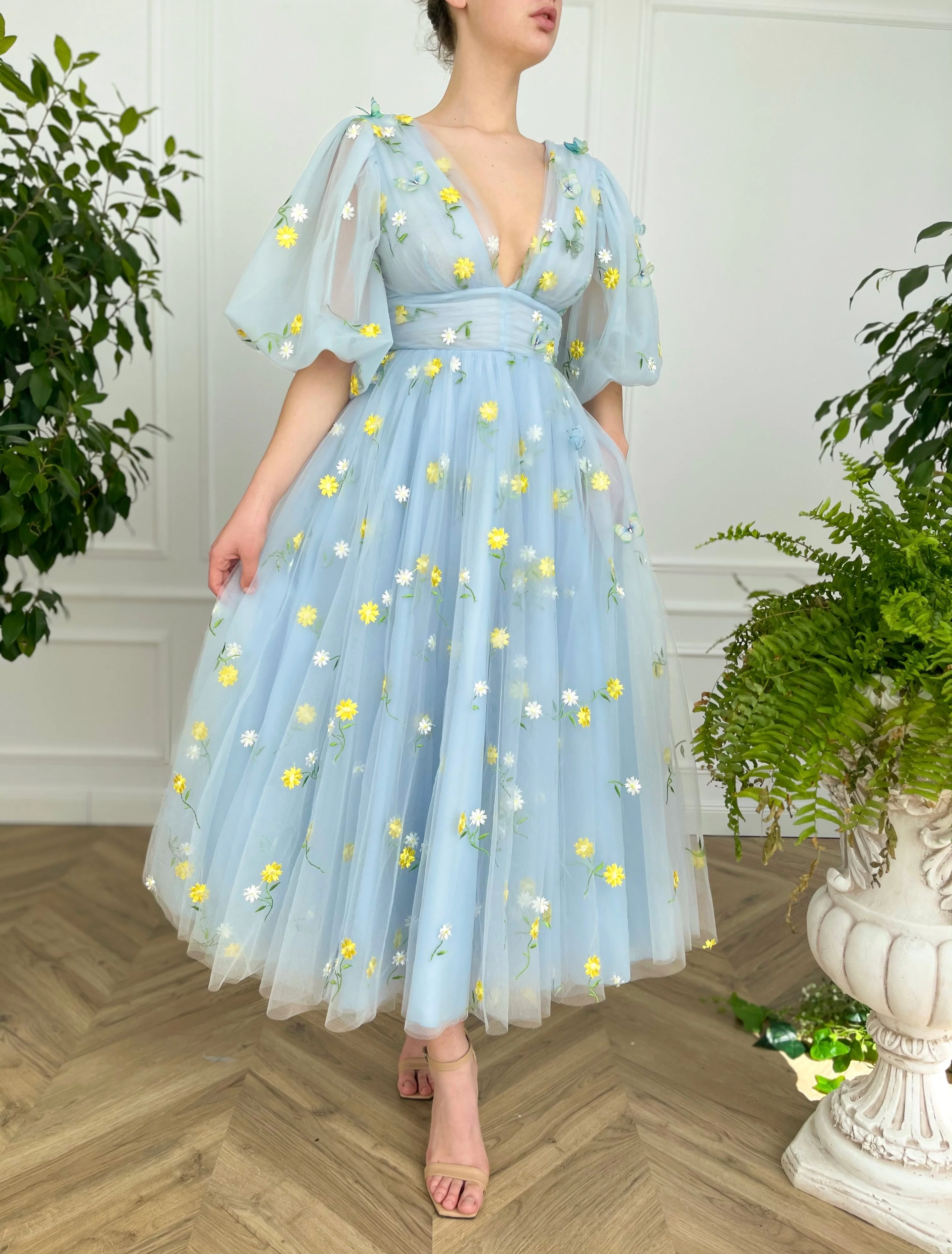 Garden in the Sky Dress - Image 8