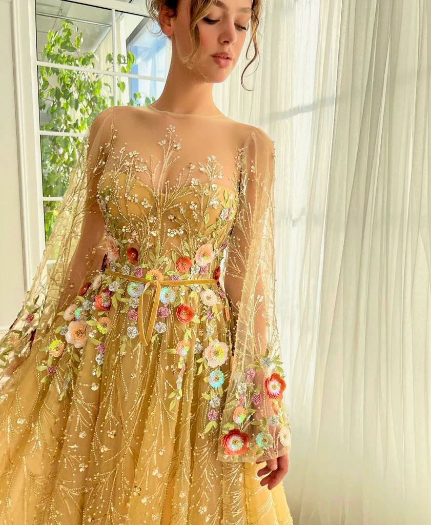 Gilded Glamour Gown - Image 4