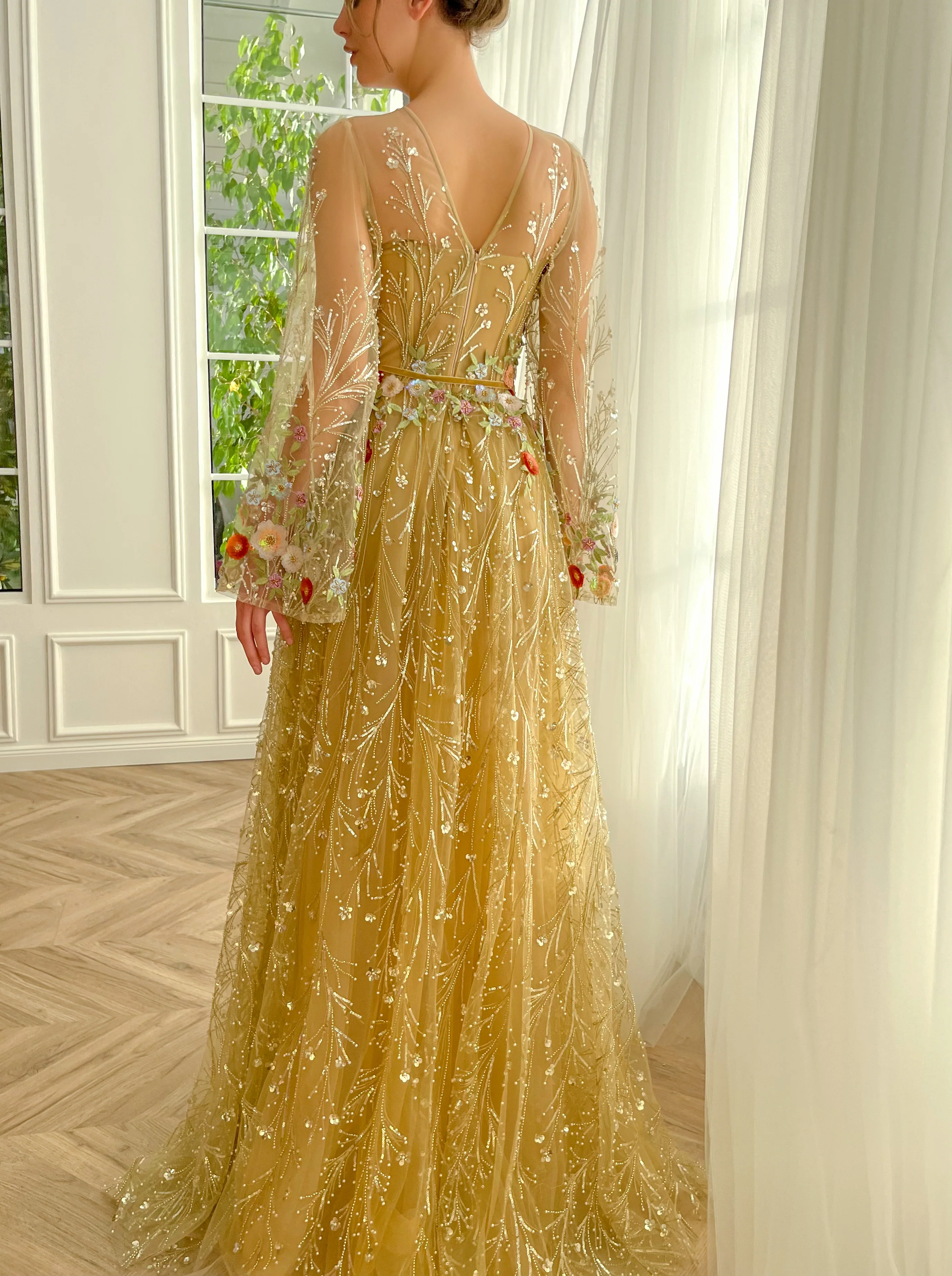 Gilded Glamour Gown - Image 6