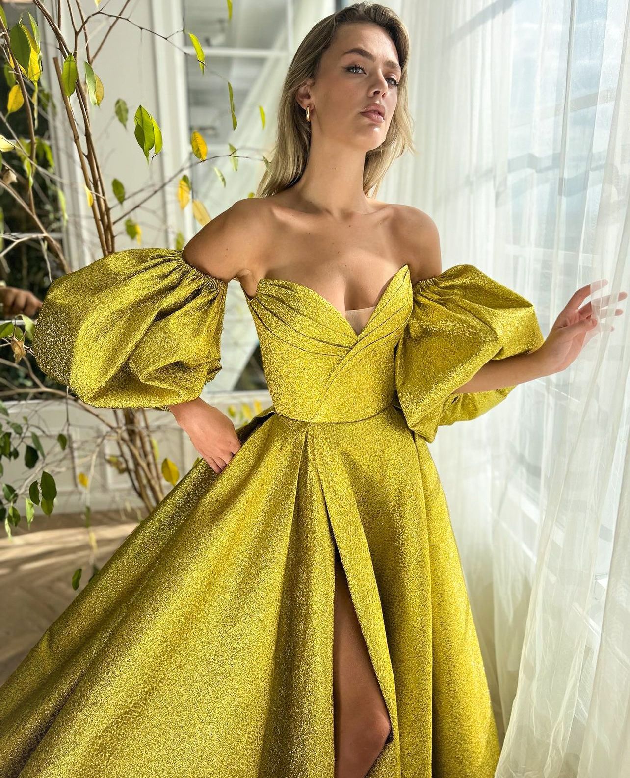 Gilded Twilight Gown - Image 3