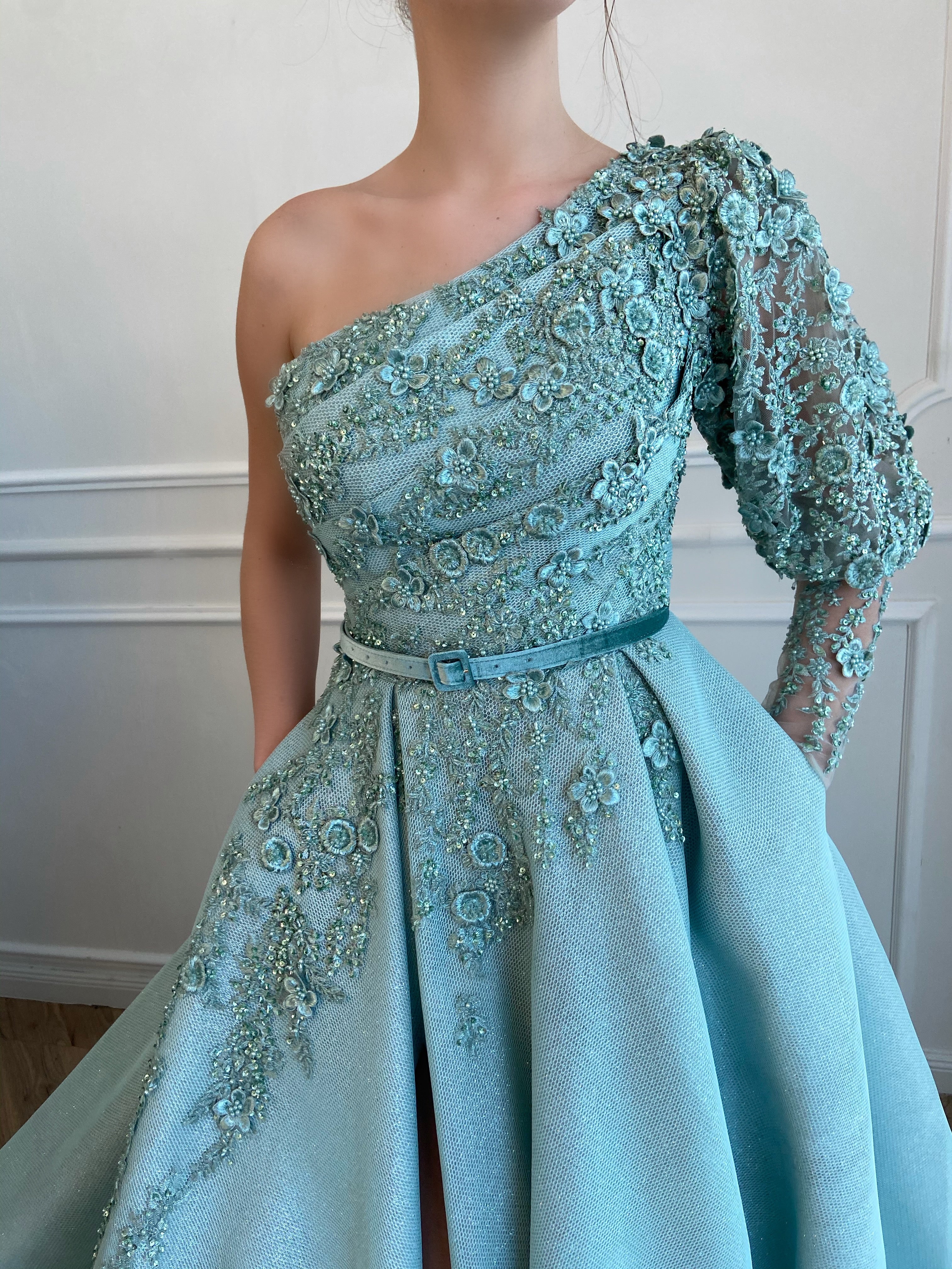 Cerulean Skies Gown - Image 3