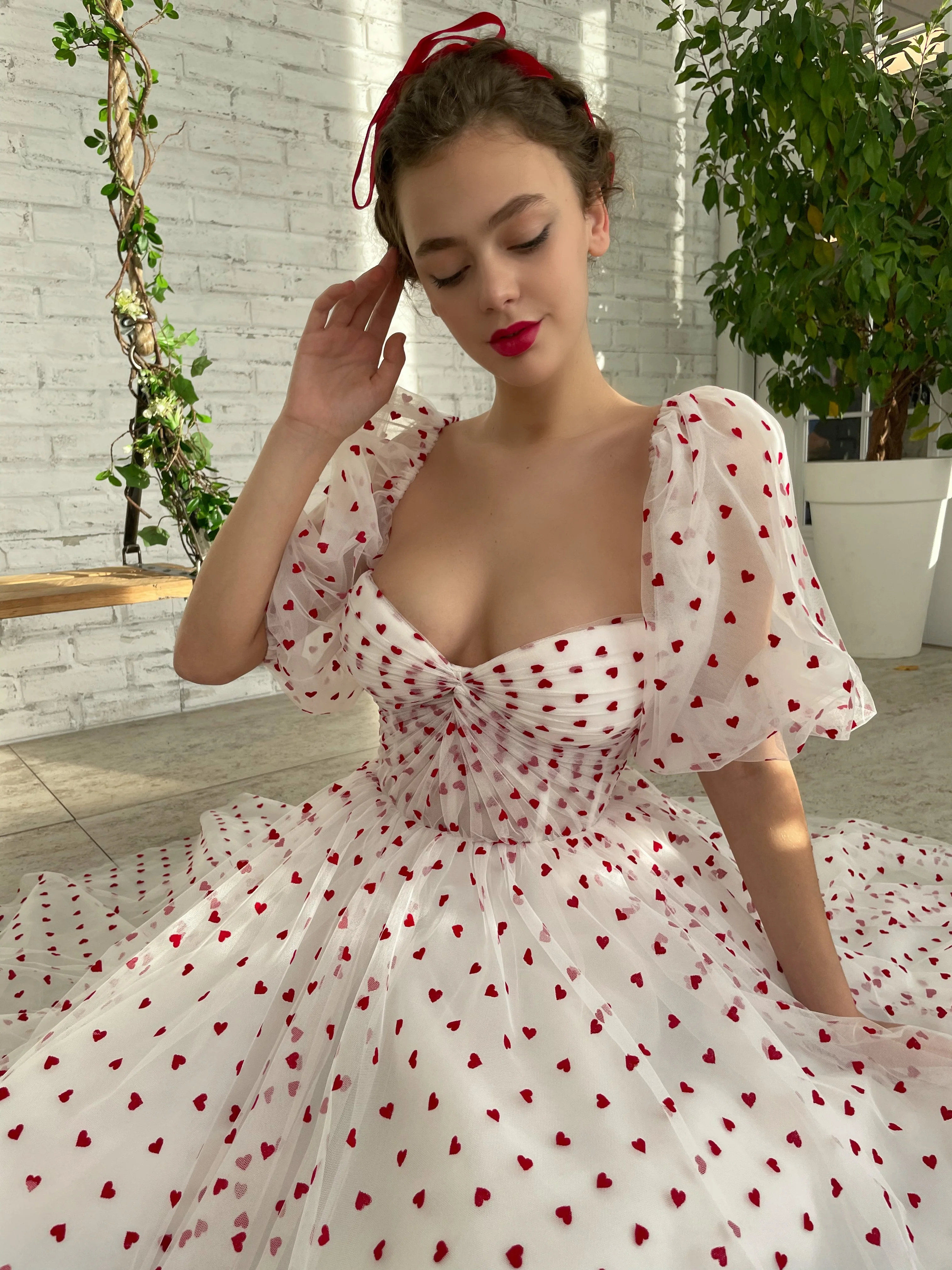Heart On a Cloud Dress - Image 5