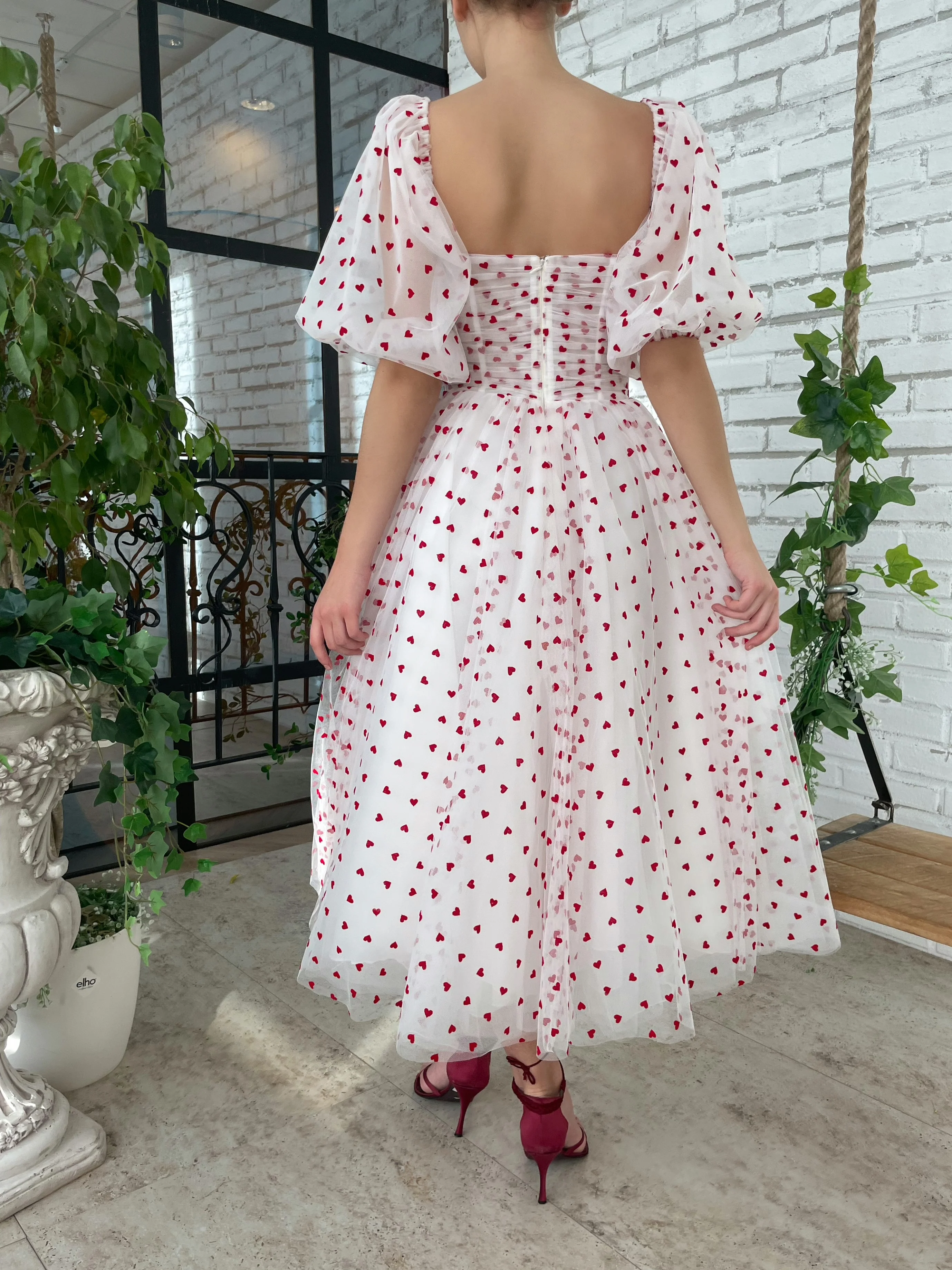 Heart On a Cloud Dress - Image 8